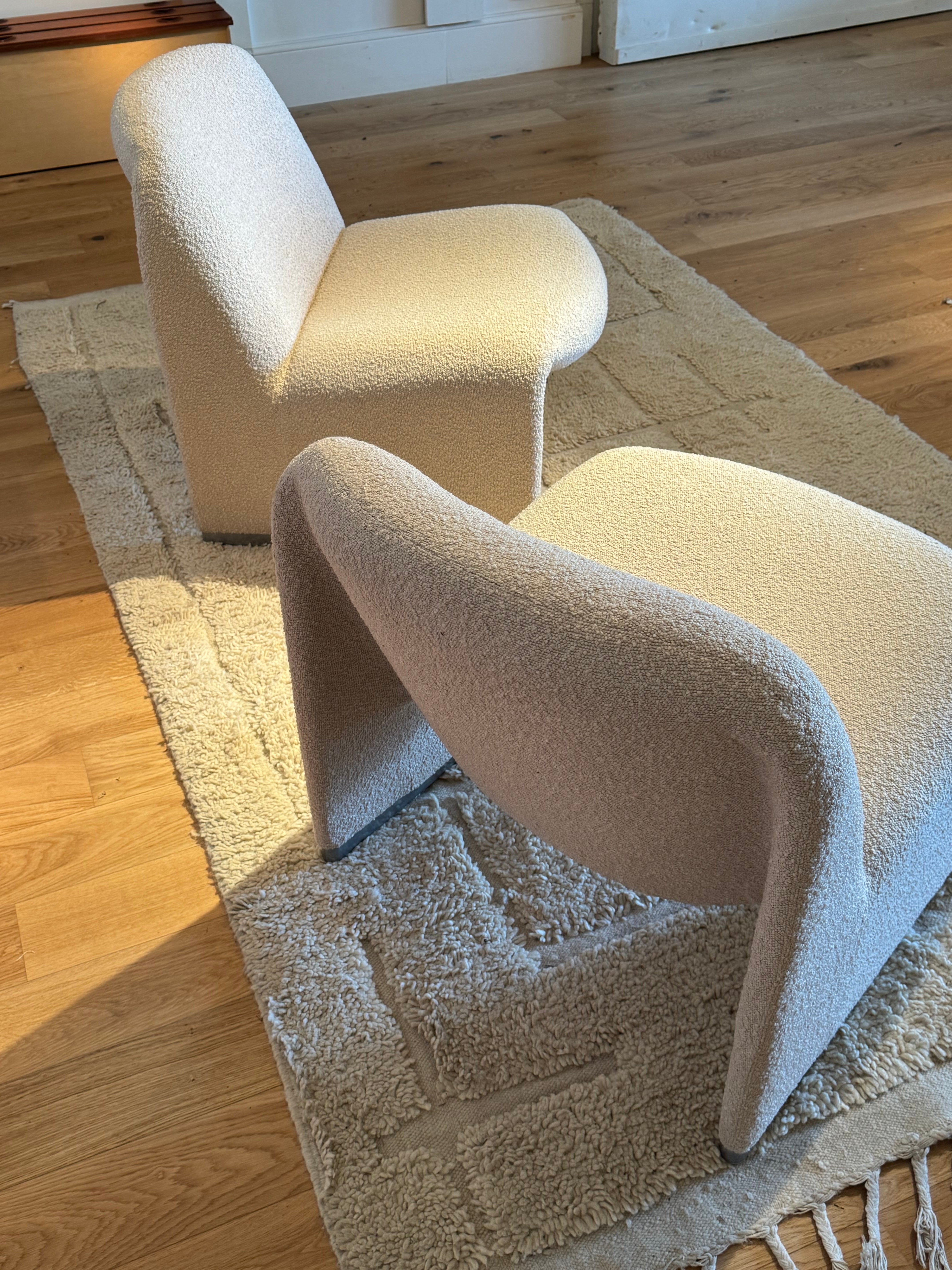 Paire de fauteuils design vintage Alky de Giancarlo Piretti pour Castelli