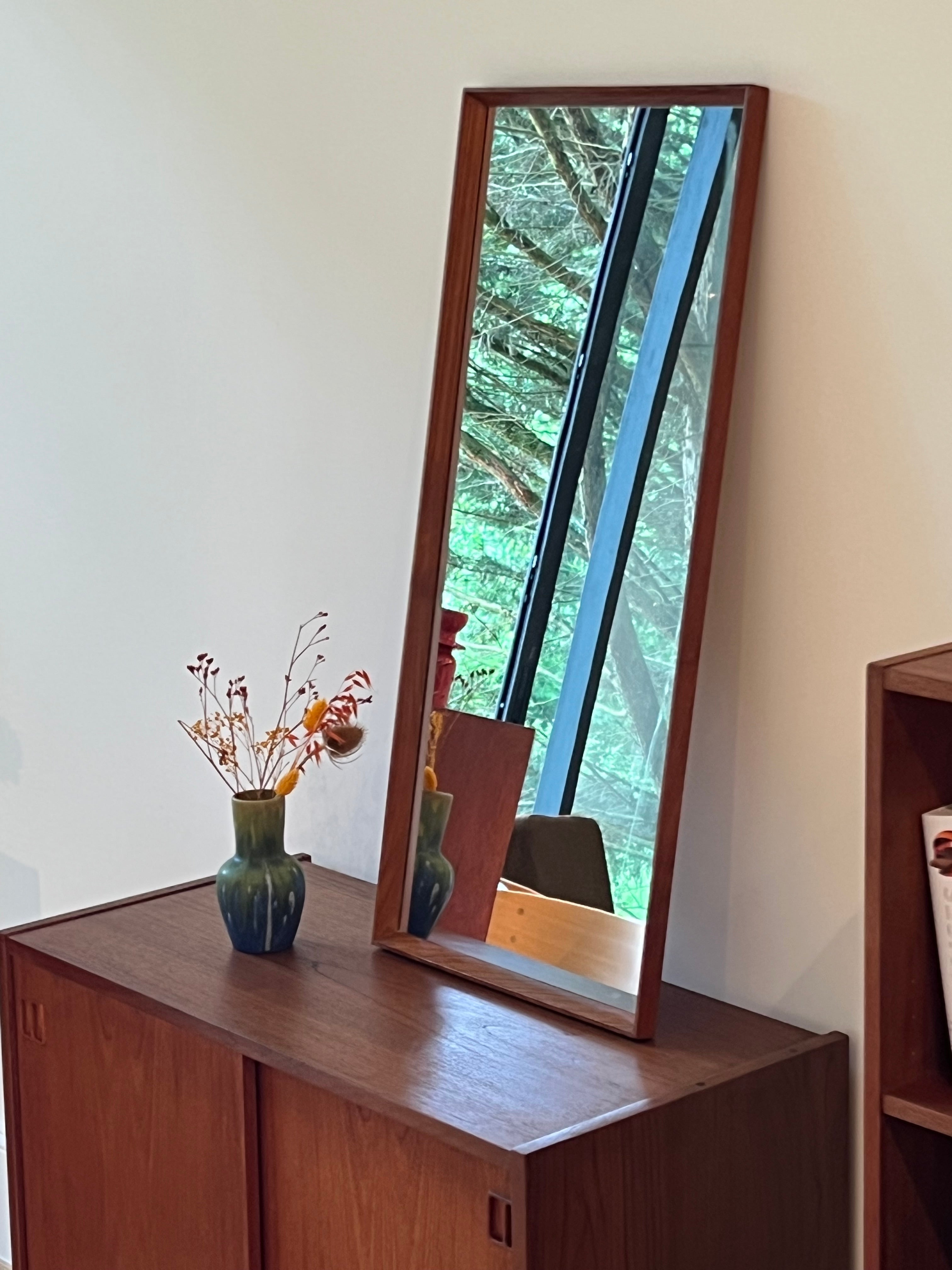 Miroir scandinave vintage "Eliad" - Année 60