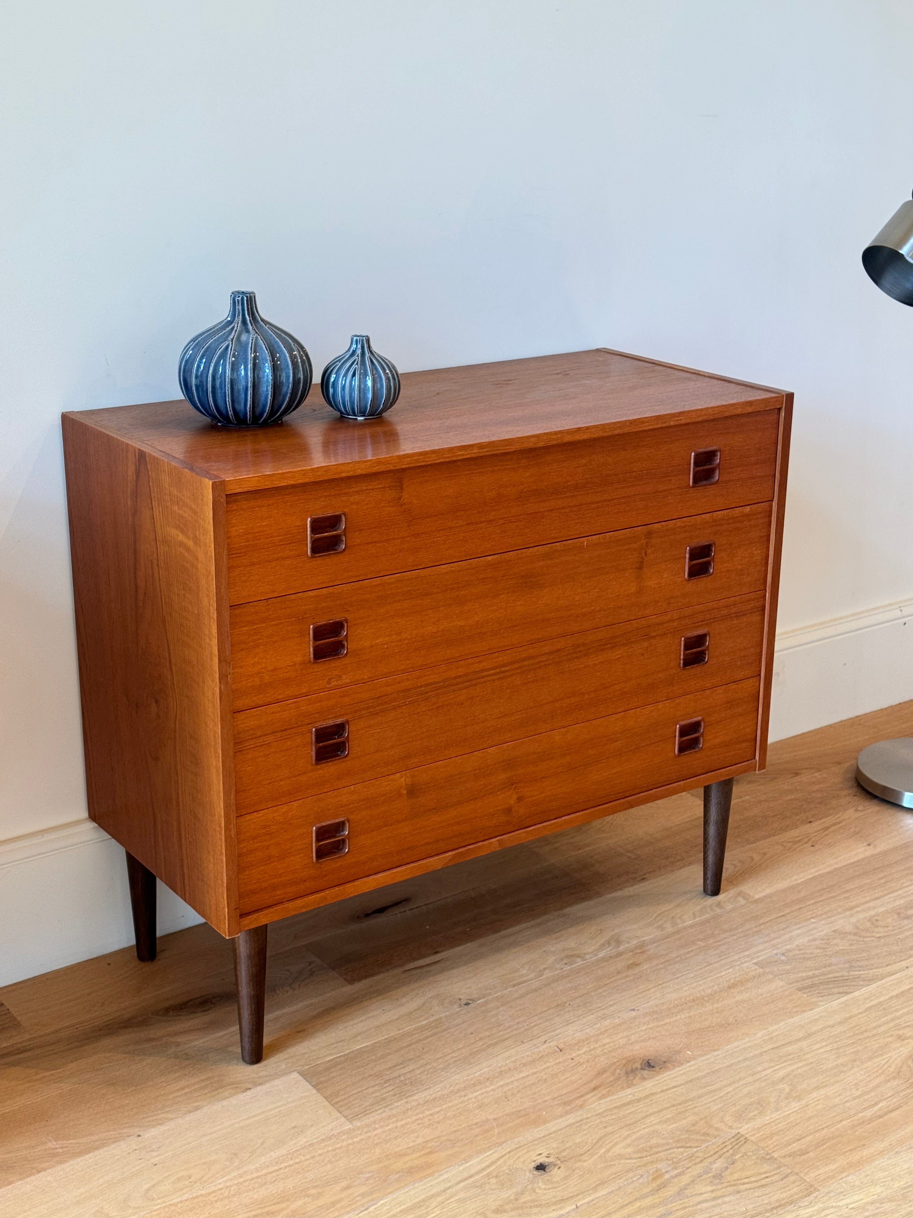 Commode scandinave vintage en teck « Brisa »