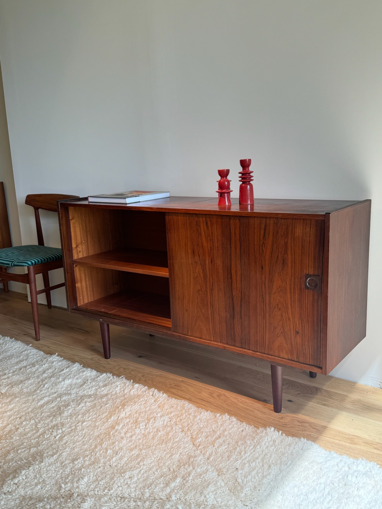 Enfilade scandinave vintage en palissandre « Elin » – Années 60