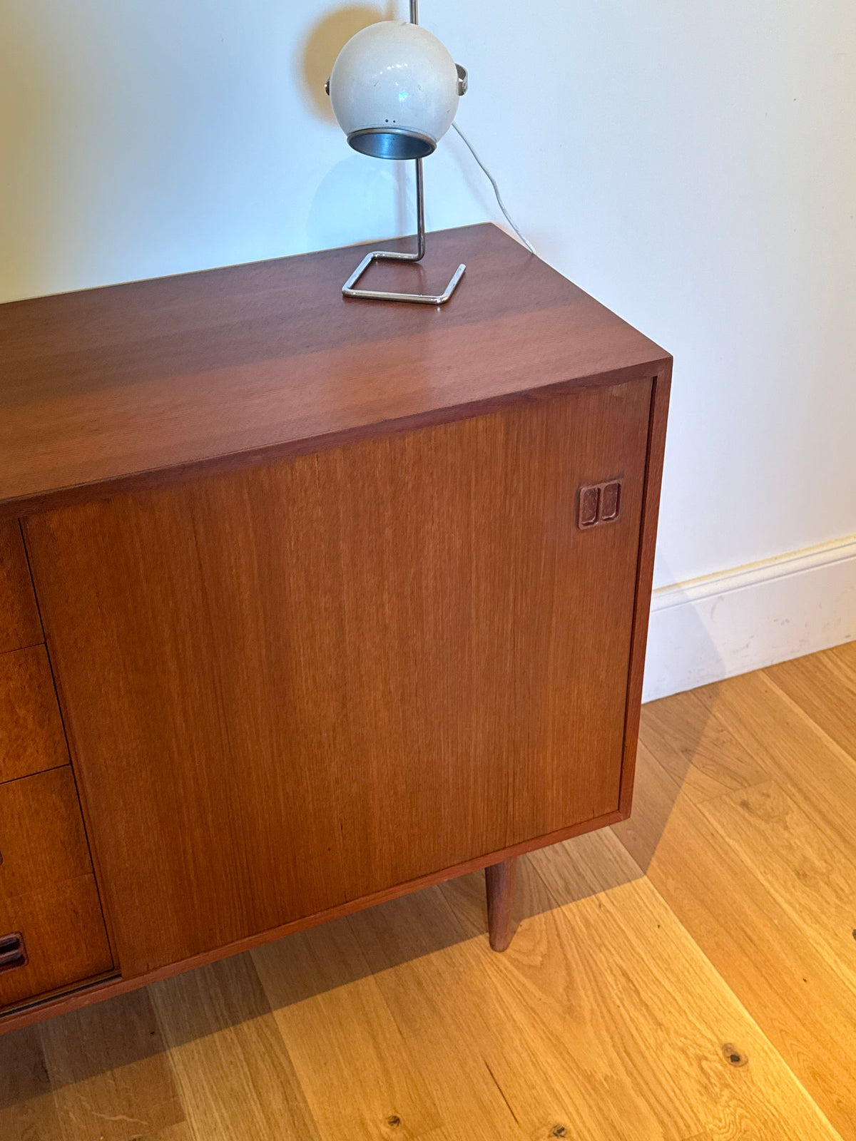 Enfilade scandinave vintage en teck « Helga »