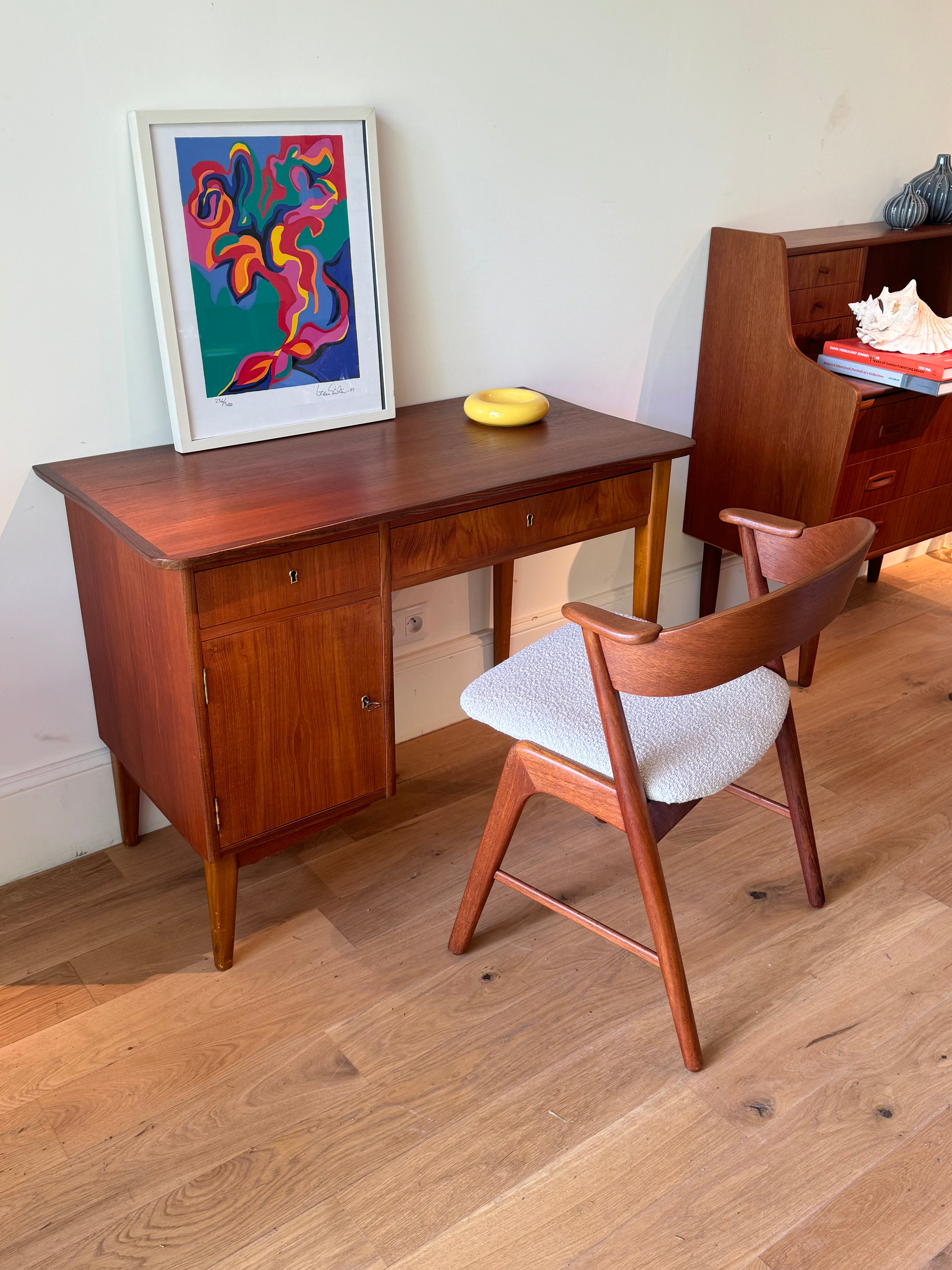 Bureau scandinave vintage « Ole »