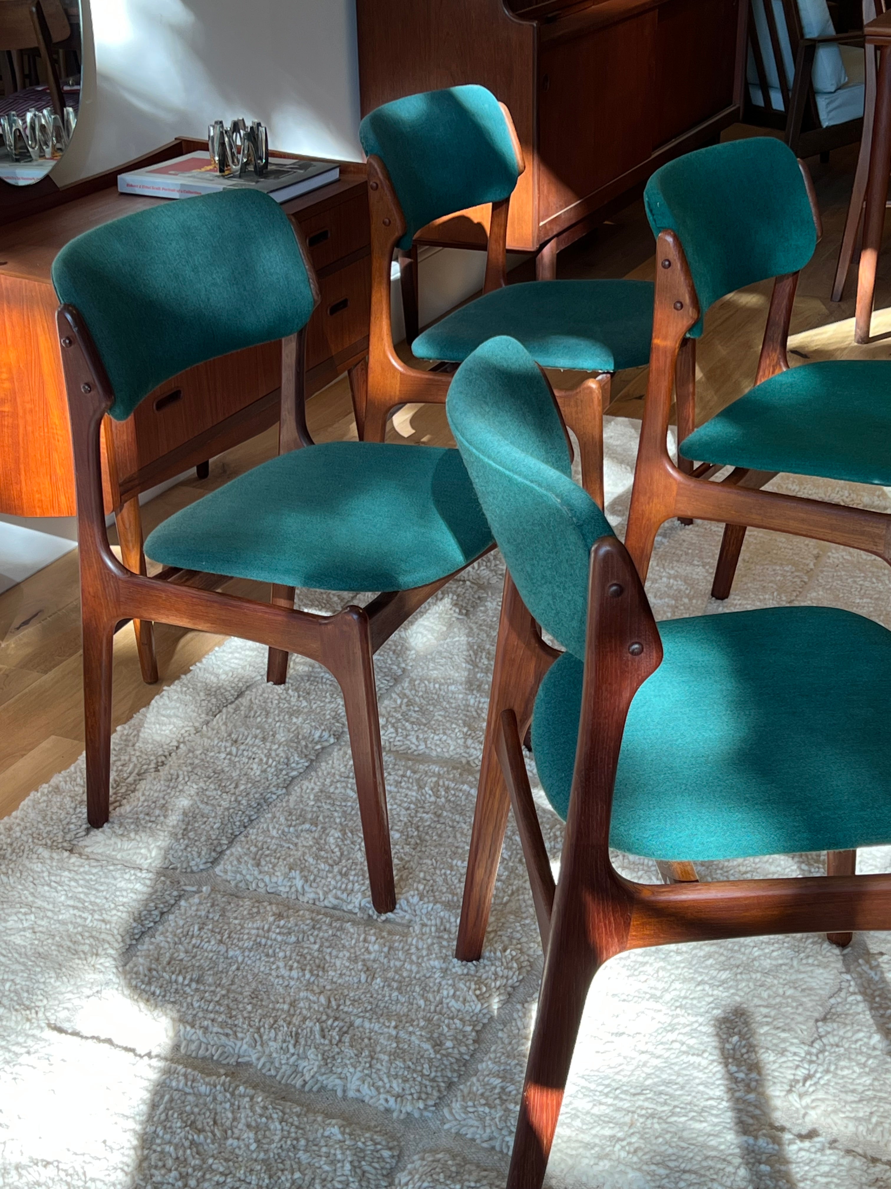 Pré-commande | Chaise scandinave vintage Erik Buch modèle 49 personnalisable