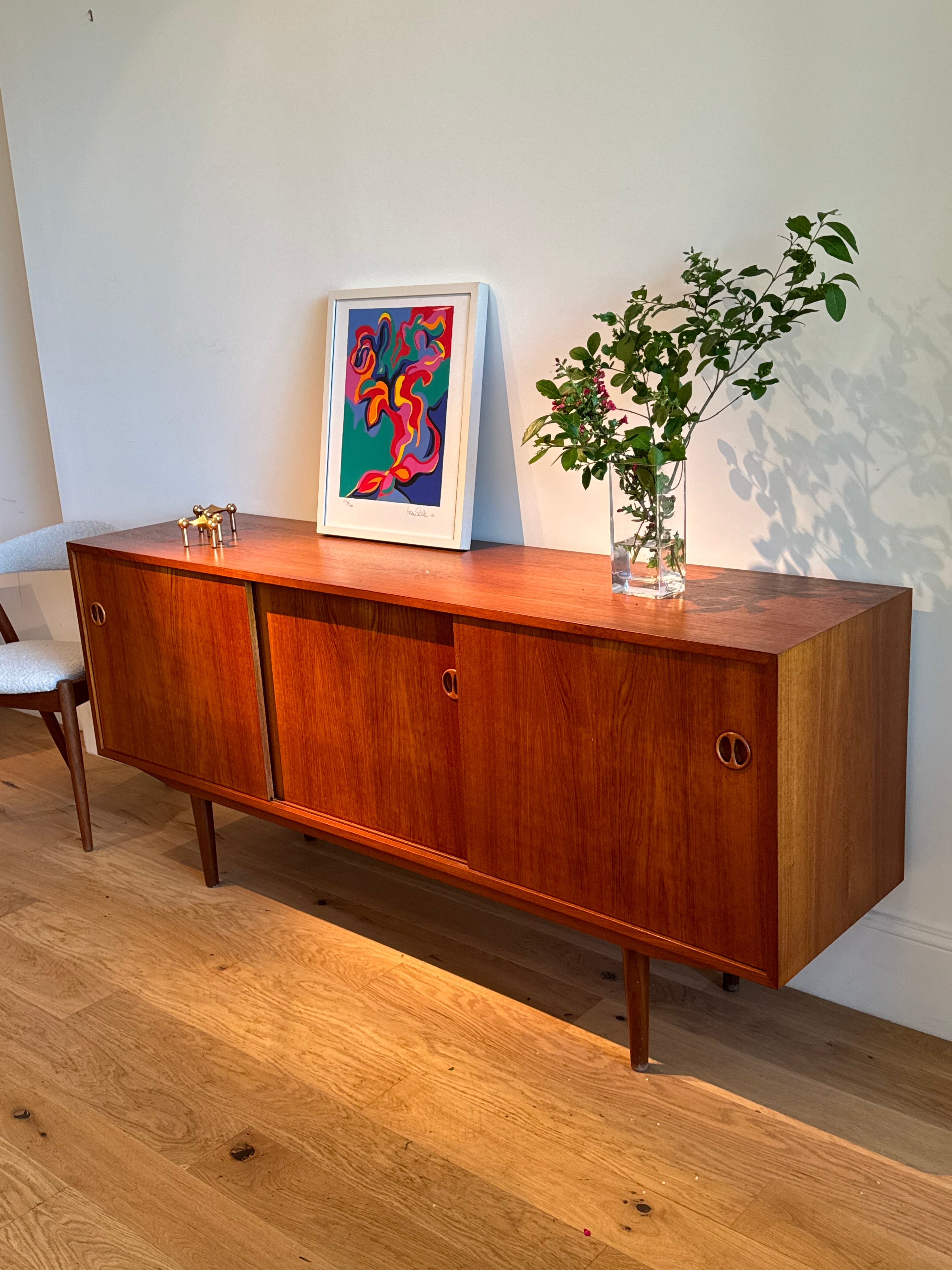 Enfilade scandinave vintage en teck "Astrid"