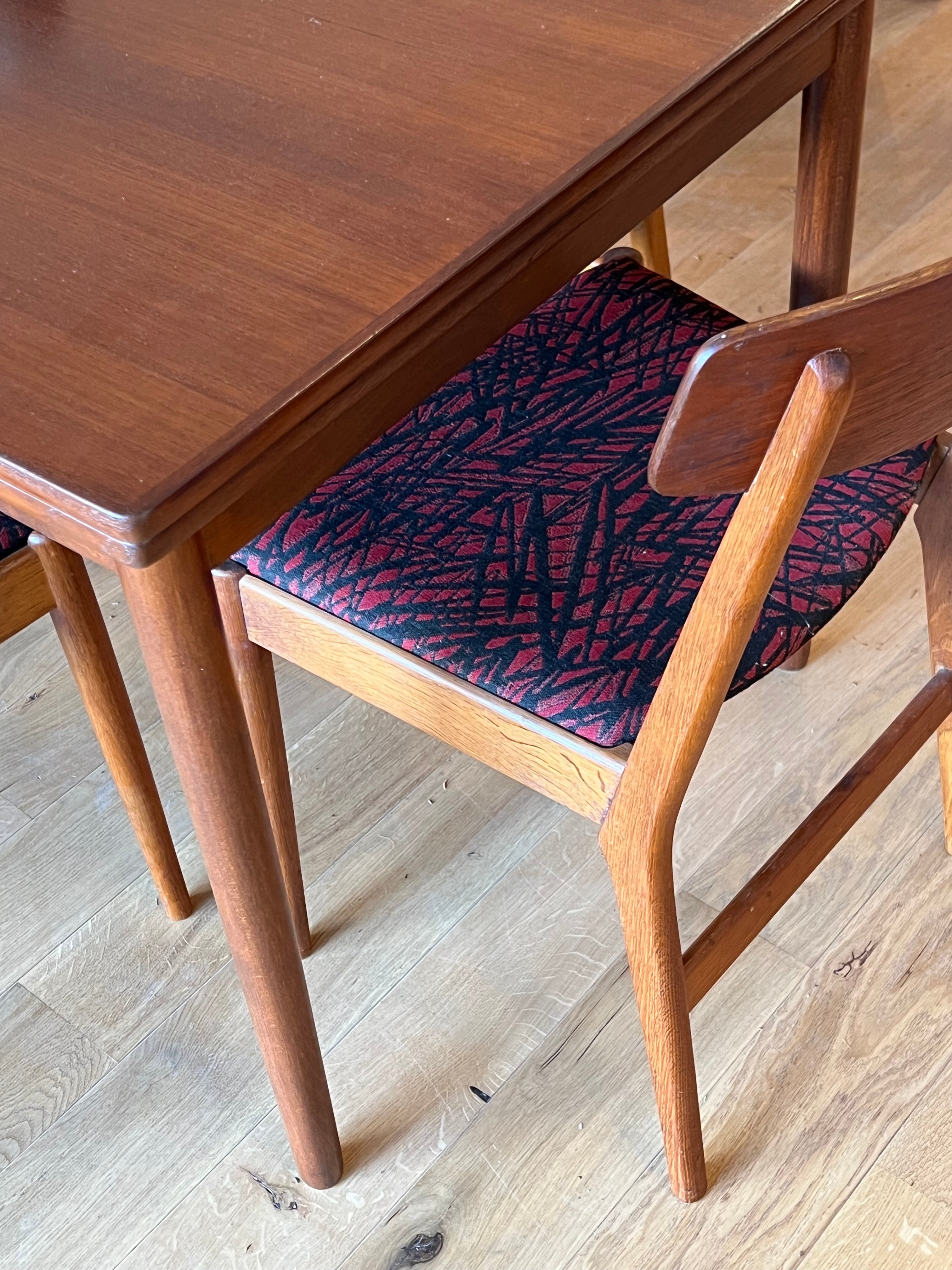 Table de salle à manger scandinave vintage "Liv"