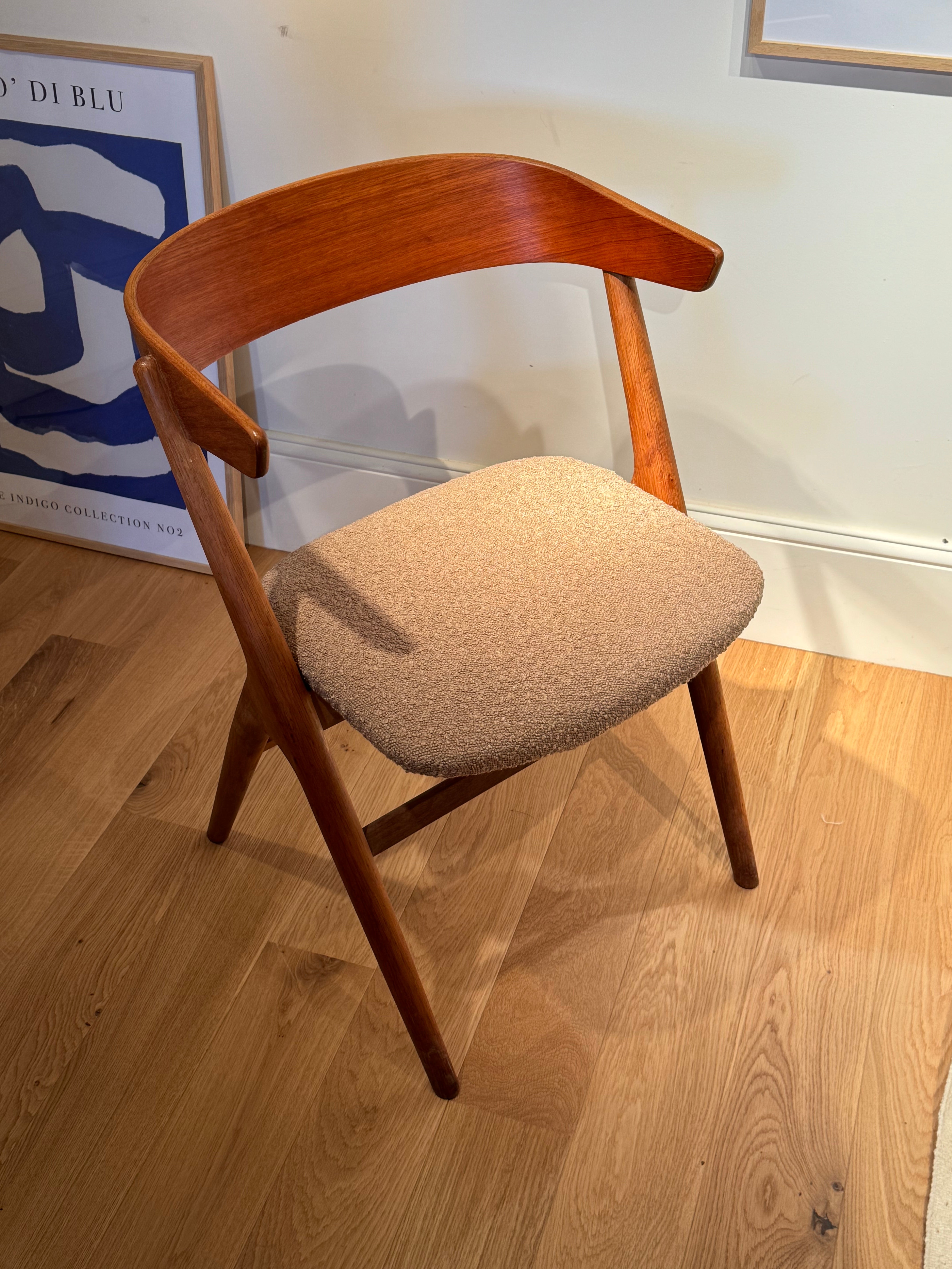 Chaise scandinave vintage Sibast modèle numéro 9