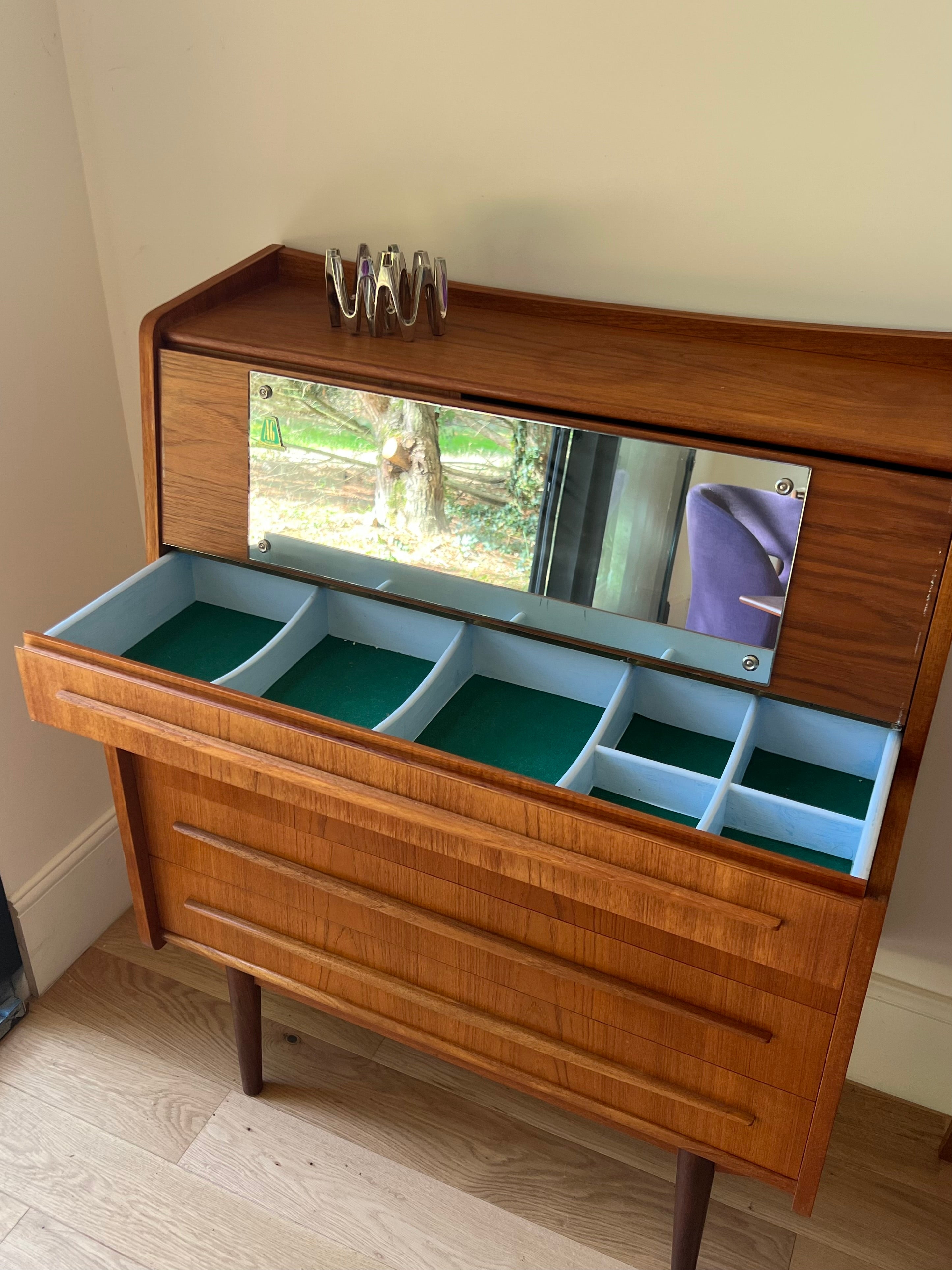 Secrétaire scandinave vintage « Jan »