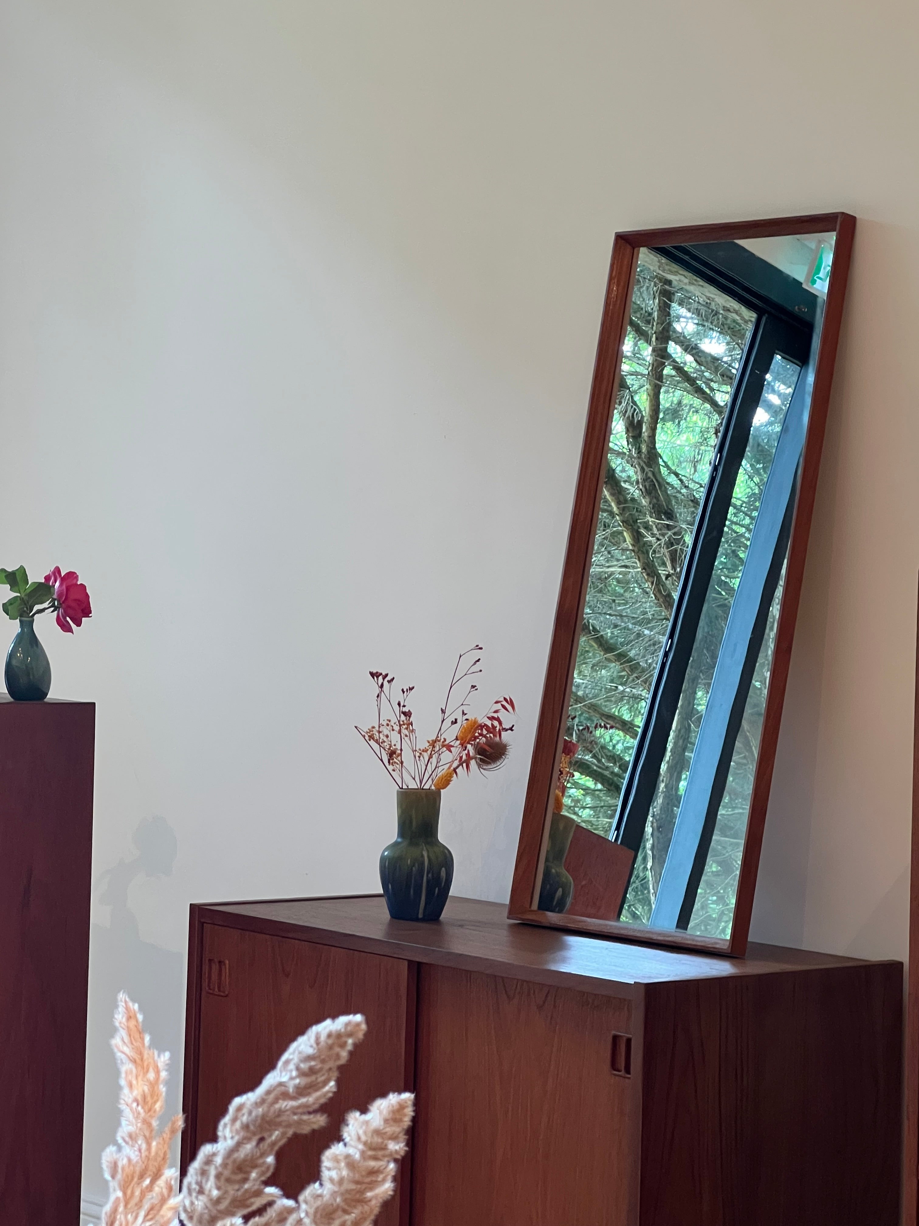 Miroir scandinave vintage "Eliad" - Année 60