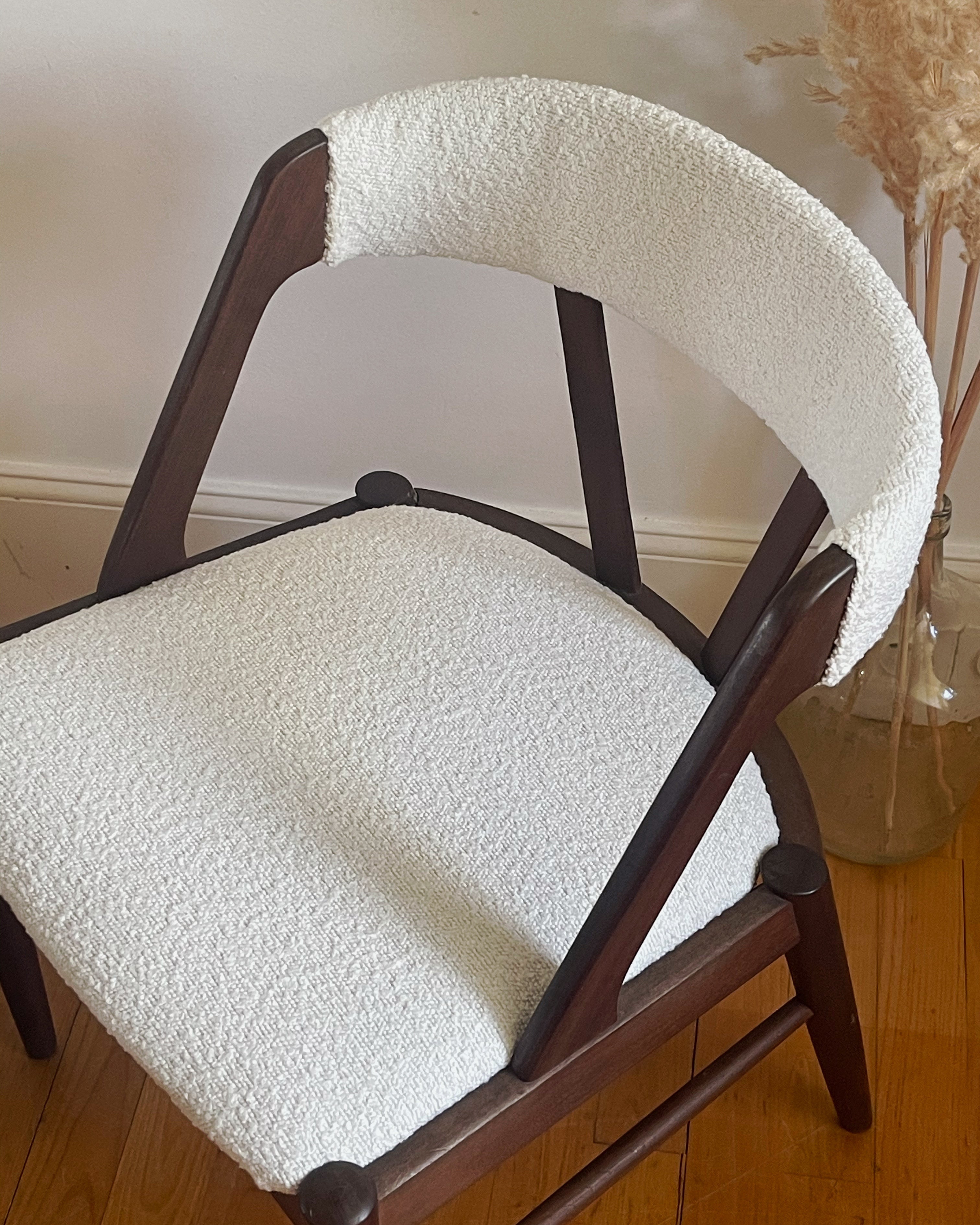 Paire de chaises scandinaves vintage « Kirsa »