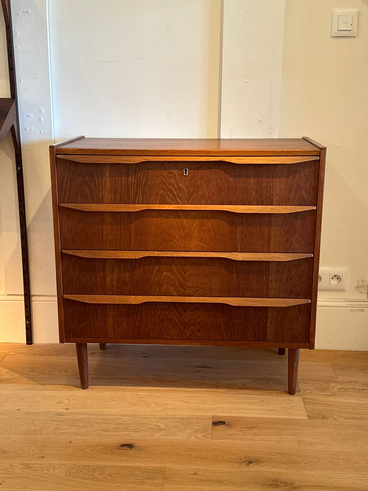 Commode scandinave vintage en teck "Carl"