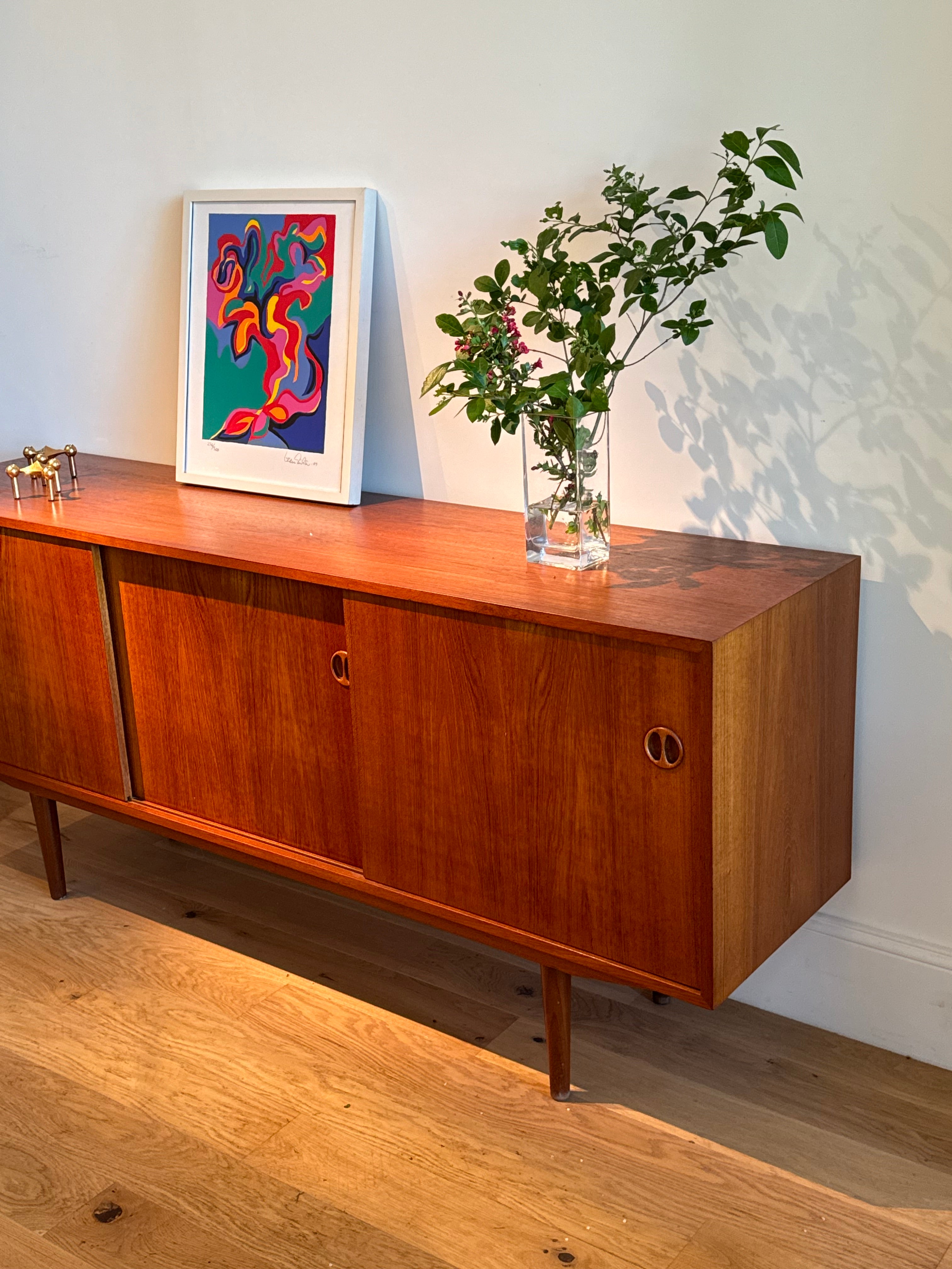 Enfilade scandinave vintage en teck "Astrid"