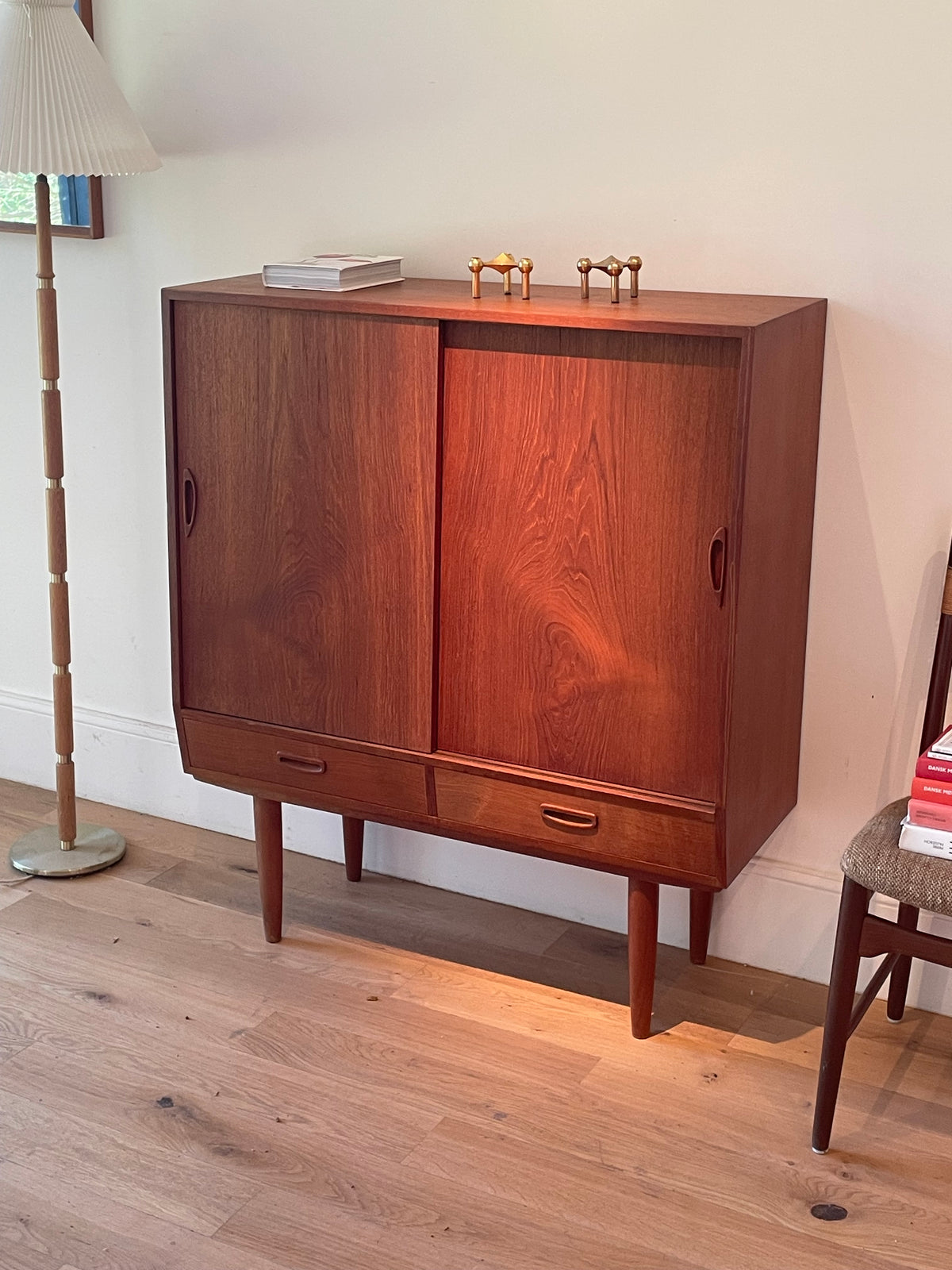 Buffet scandinave vintage en teck "Aksel"