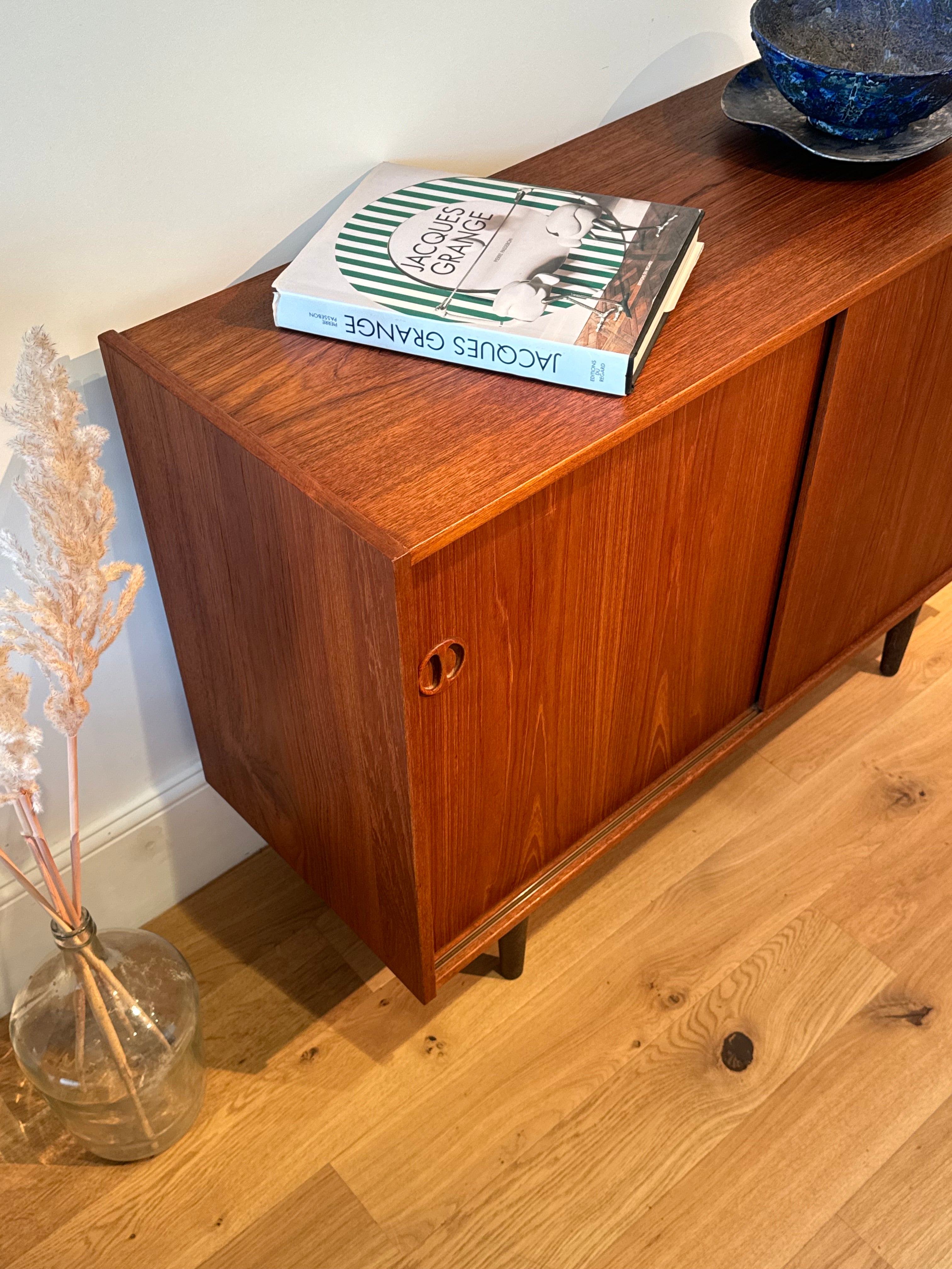 Enfilade en teck scandinave vintage "Solveig"