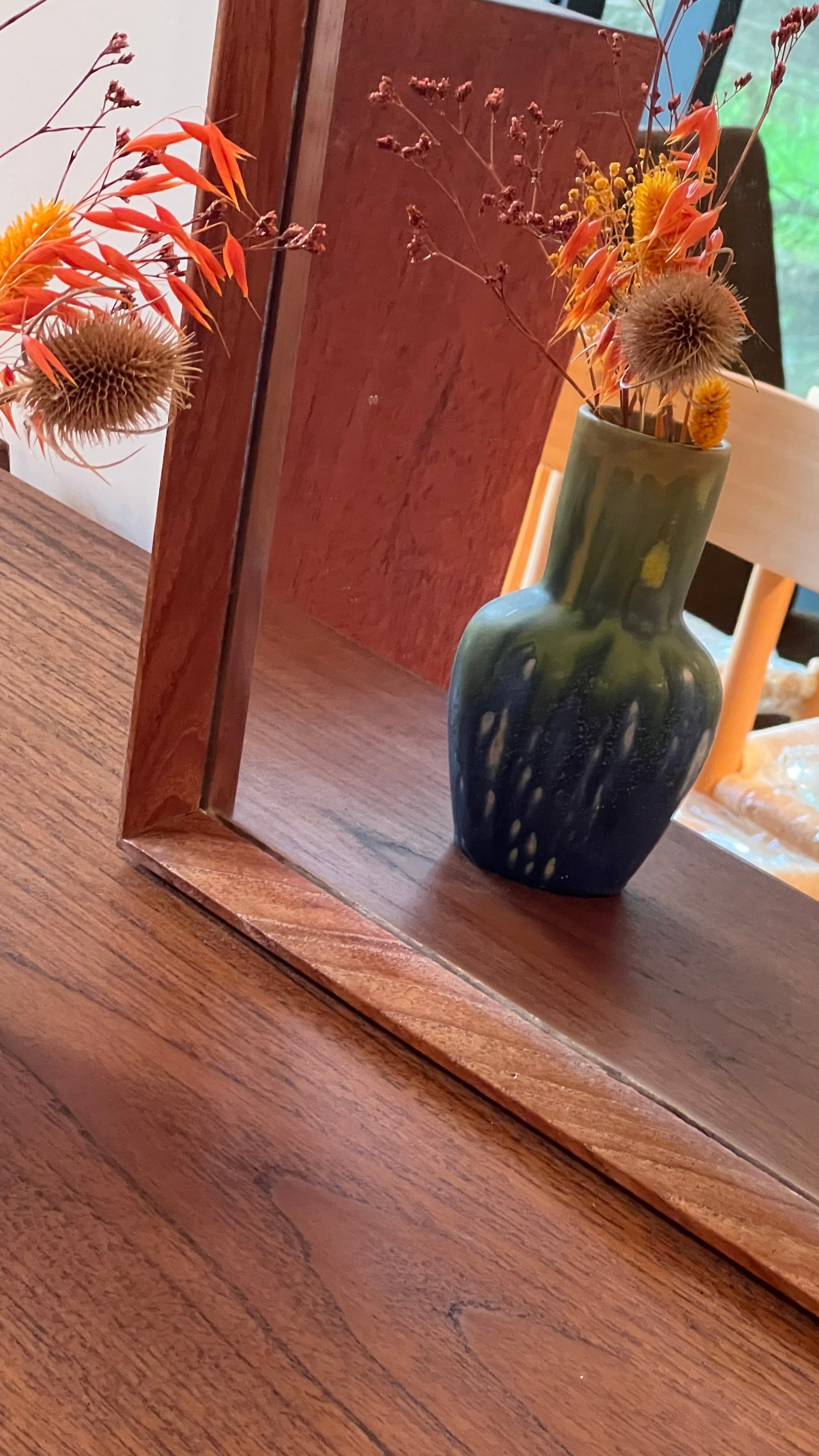 Miroir scandinave vintage "Eliad" - Année 60