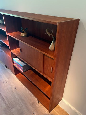 Bibliothèque scandinave vintage en teck "Astrid"