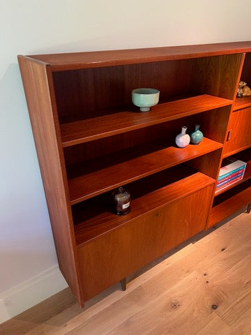 Bibliothèque scandinave vintage en teck "Astrid"