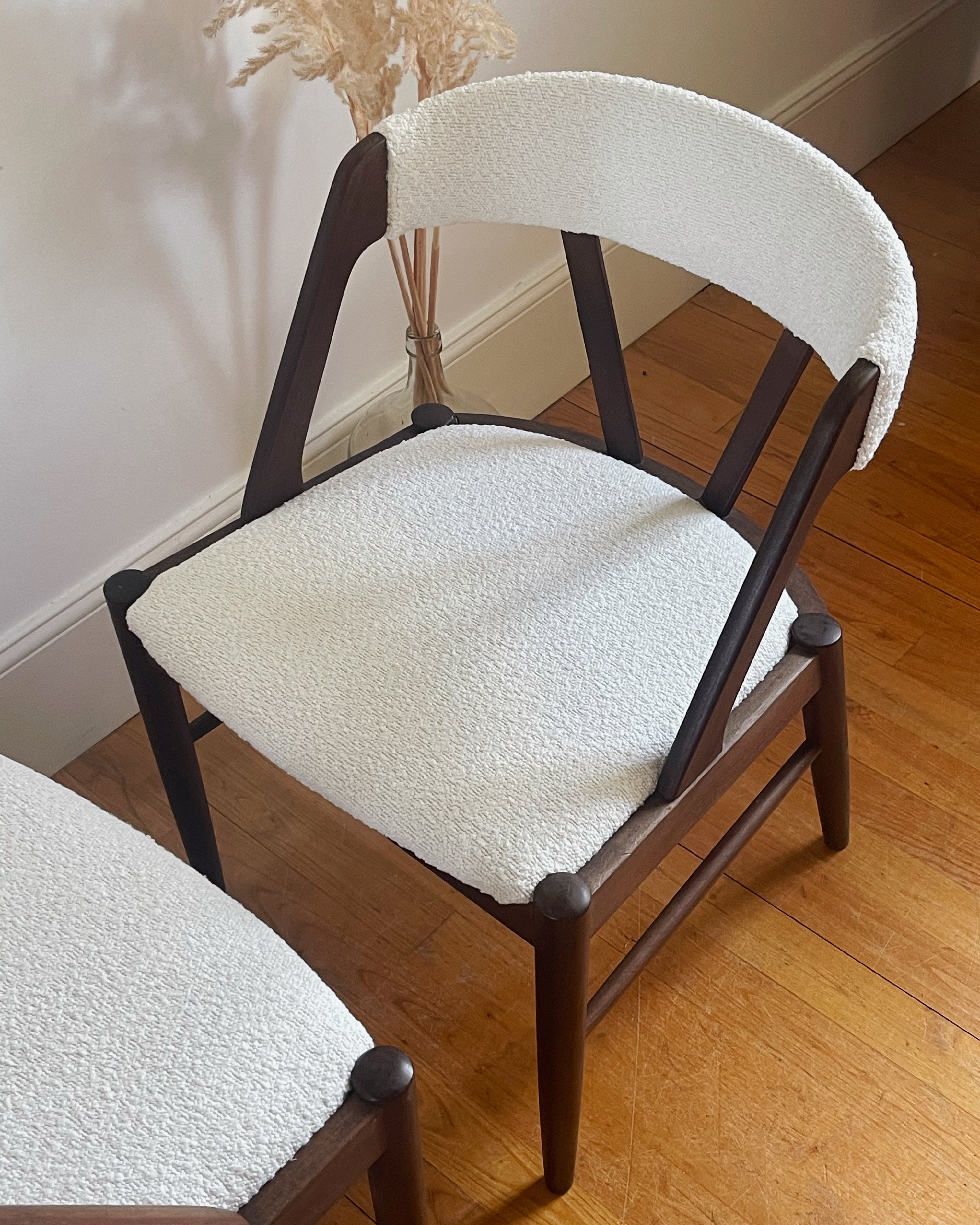 Paire de chaises scandinaves vintage « Kirsa »