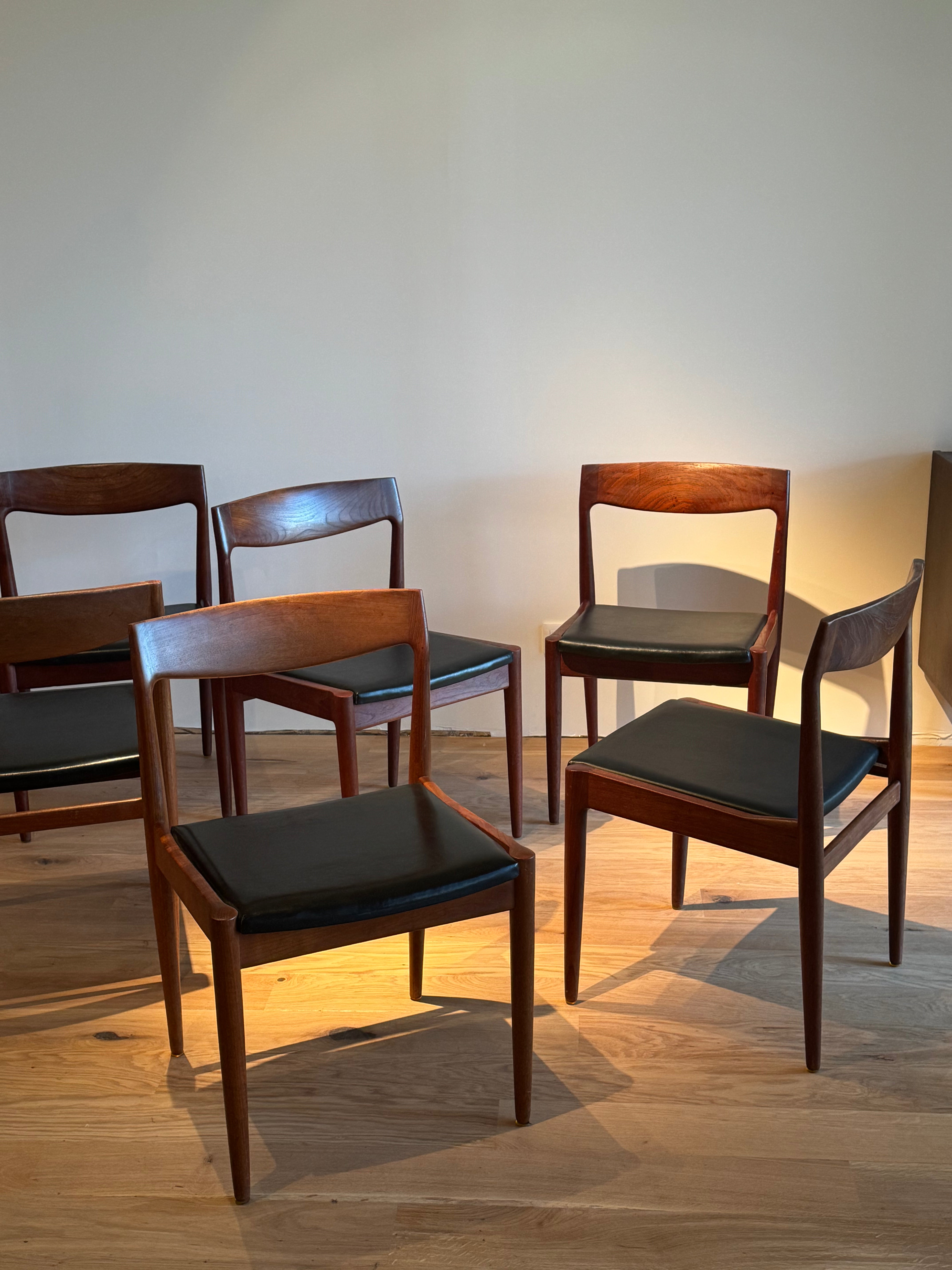 Chaise scandinave vintage « Jytte » H.W Klein pour Bramin Møbler (2 disponibles)