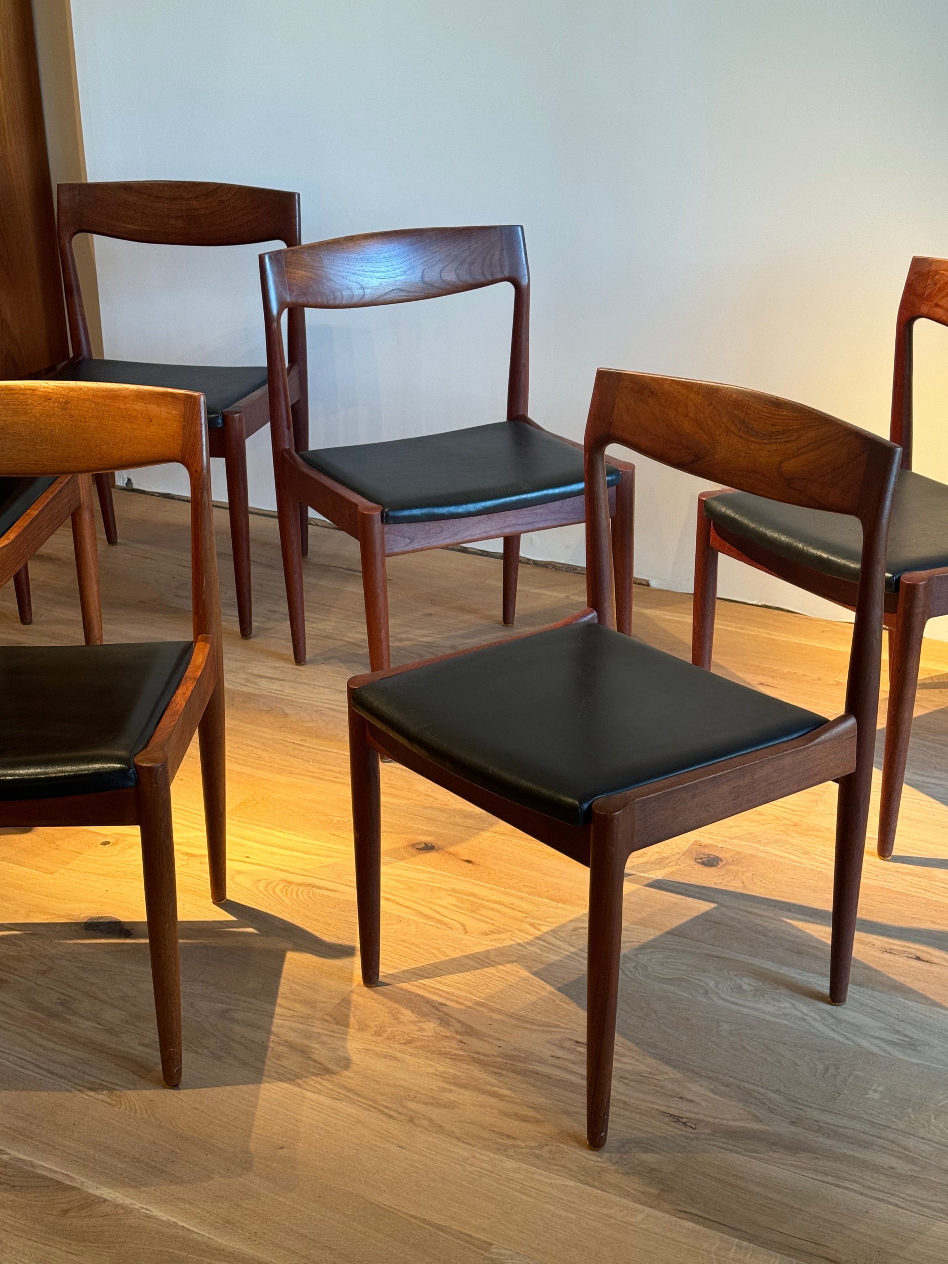 Chaise scandinave vintage « Jytte » H.W Klein pour Bramin Møbler (2 disponibles)