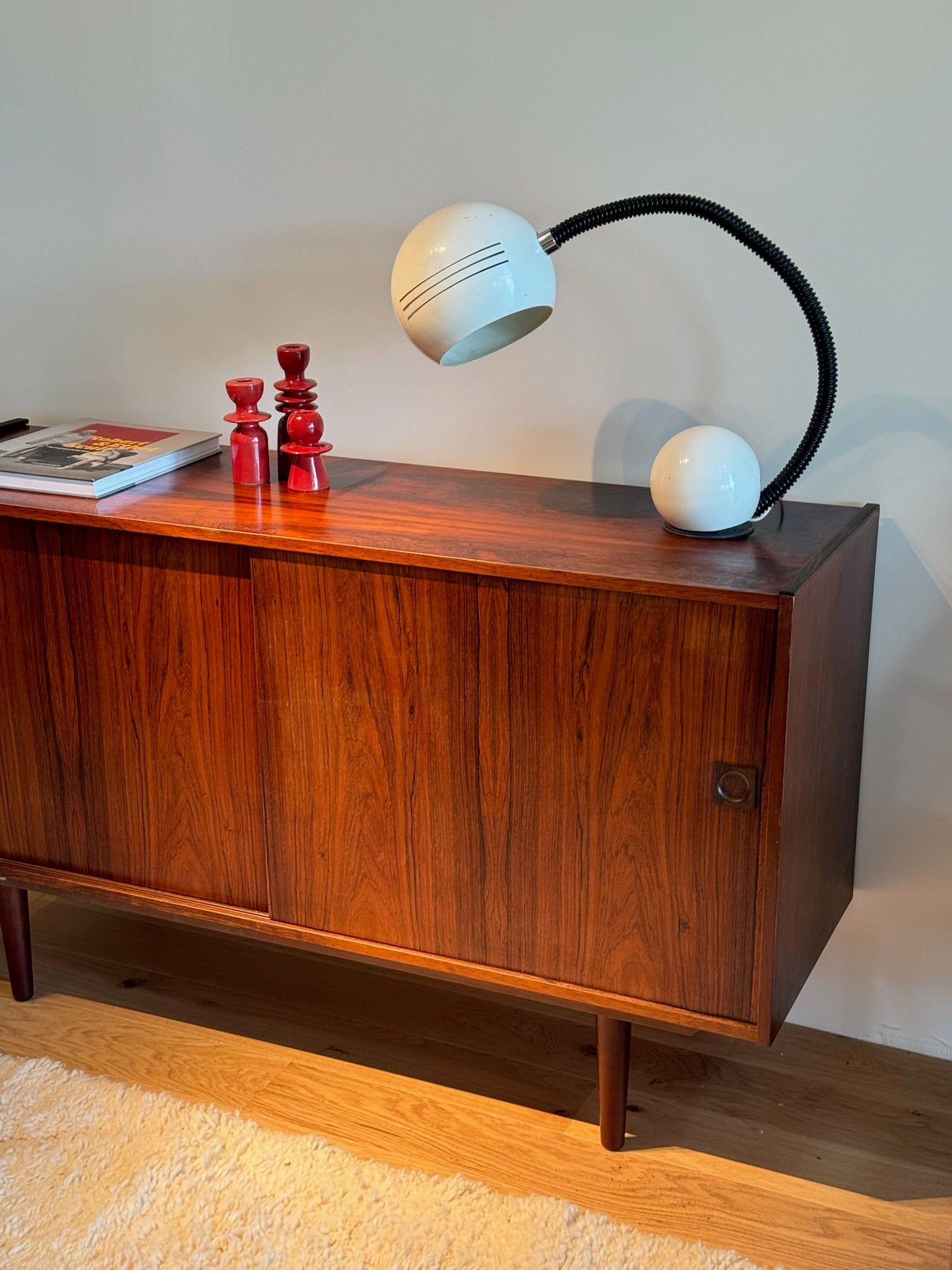 Enfilade scandinave vintage en palissandre « Elin » – Années 60