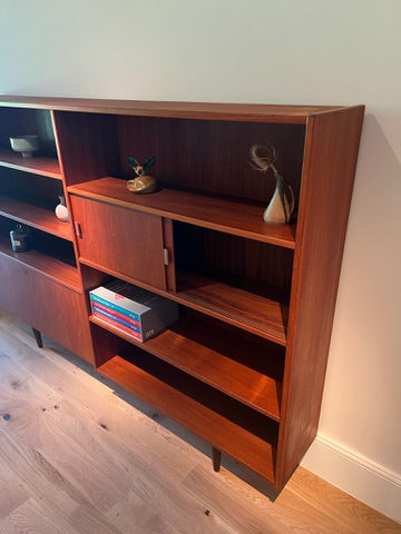 Bibliothèque scandinave vintage en teck "Astrid"