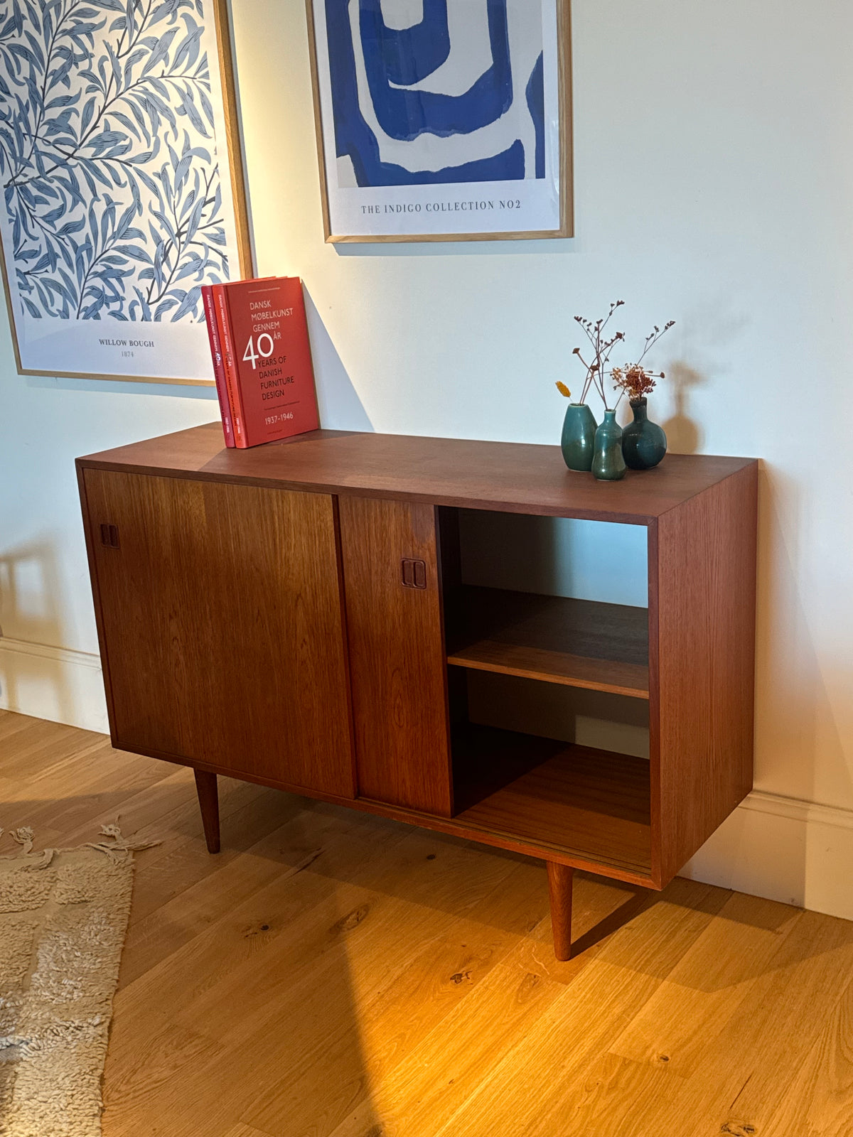 Petite enfilade scandinave vintage en teck « Matilda »