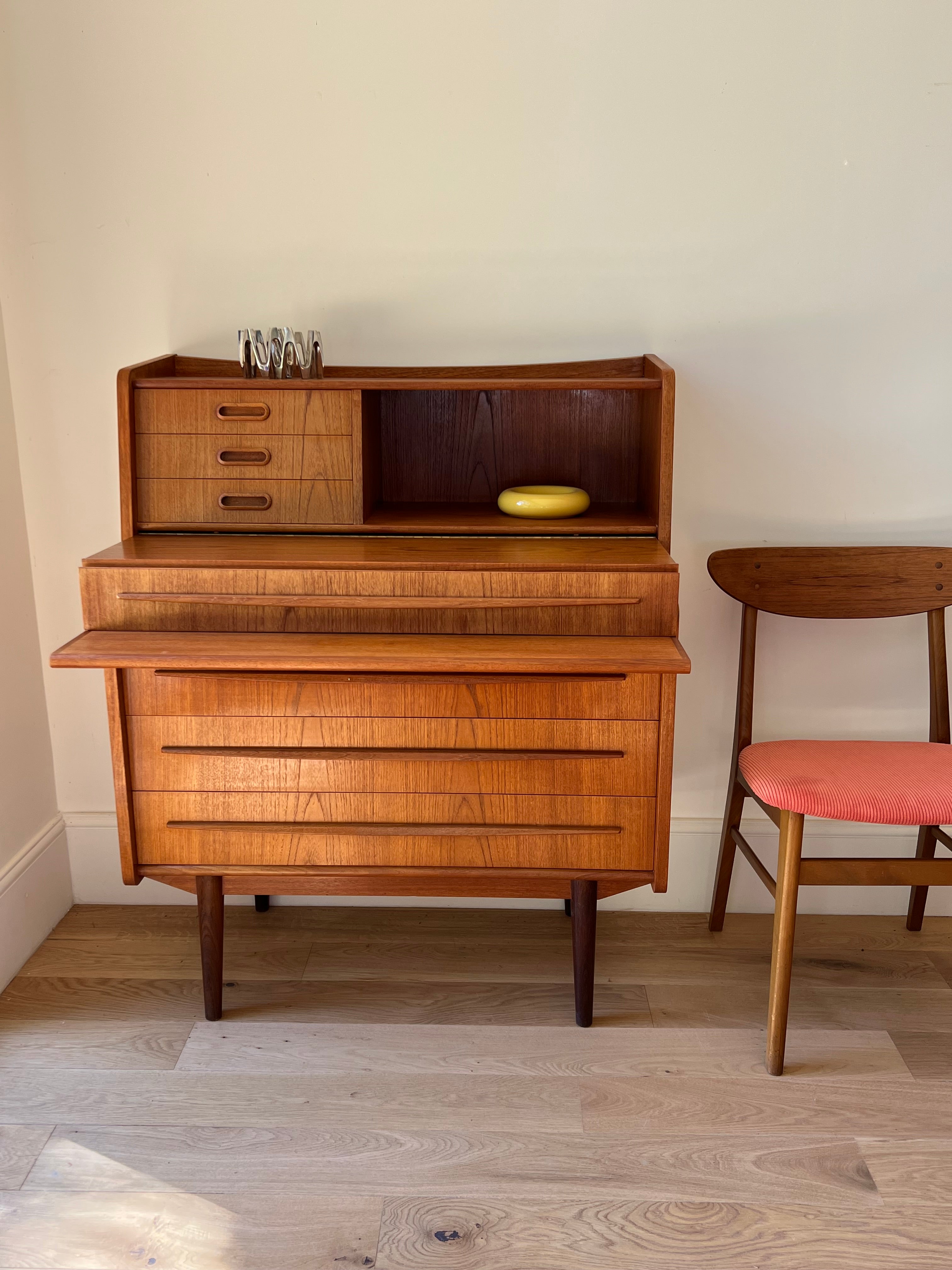 Secrétaire scandinave vintage « Jan »