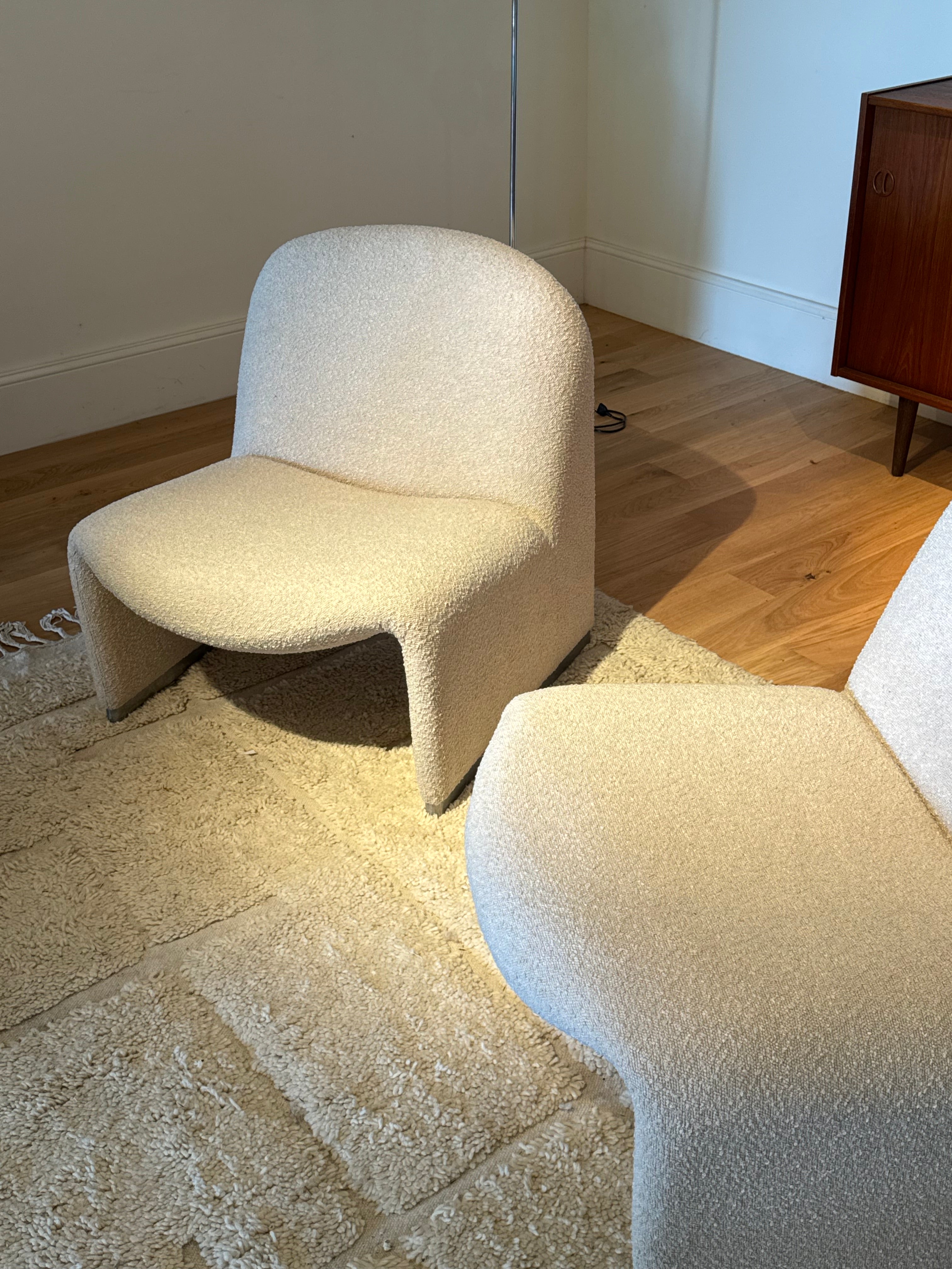Paire de fauteuils design vintage Alky de Giancarlo Piretti pour Castelli