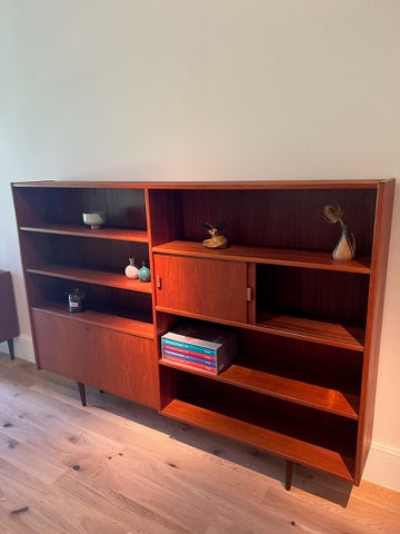 Bibliothèque scandinave vintage en teck "Astrid"