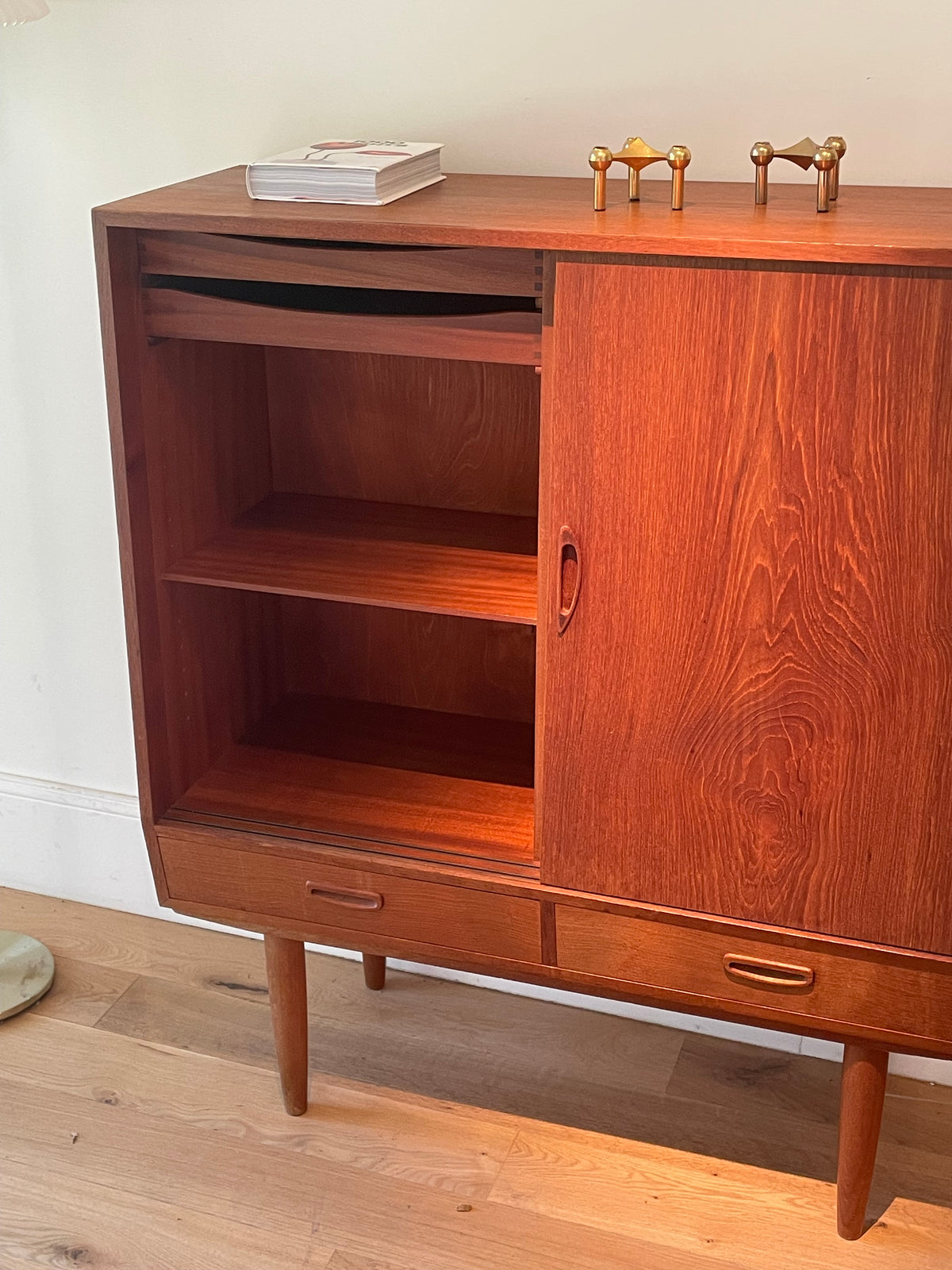 Buffet scandinave vintage en teck "Aksel"