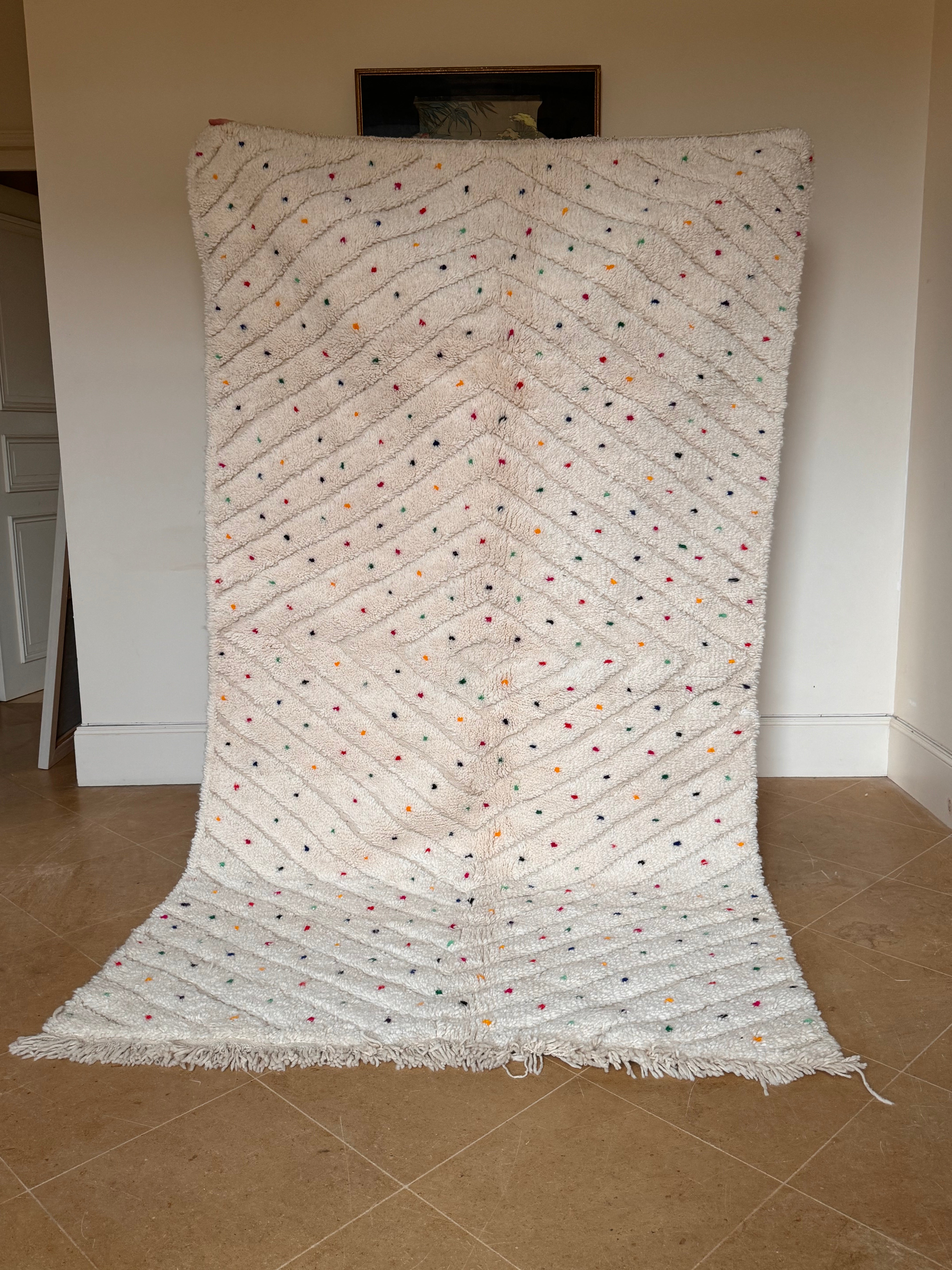 Tapis berbère Beni Ouarain 260 x 147 cm "Aya"
