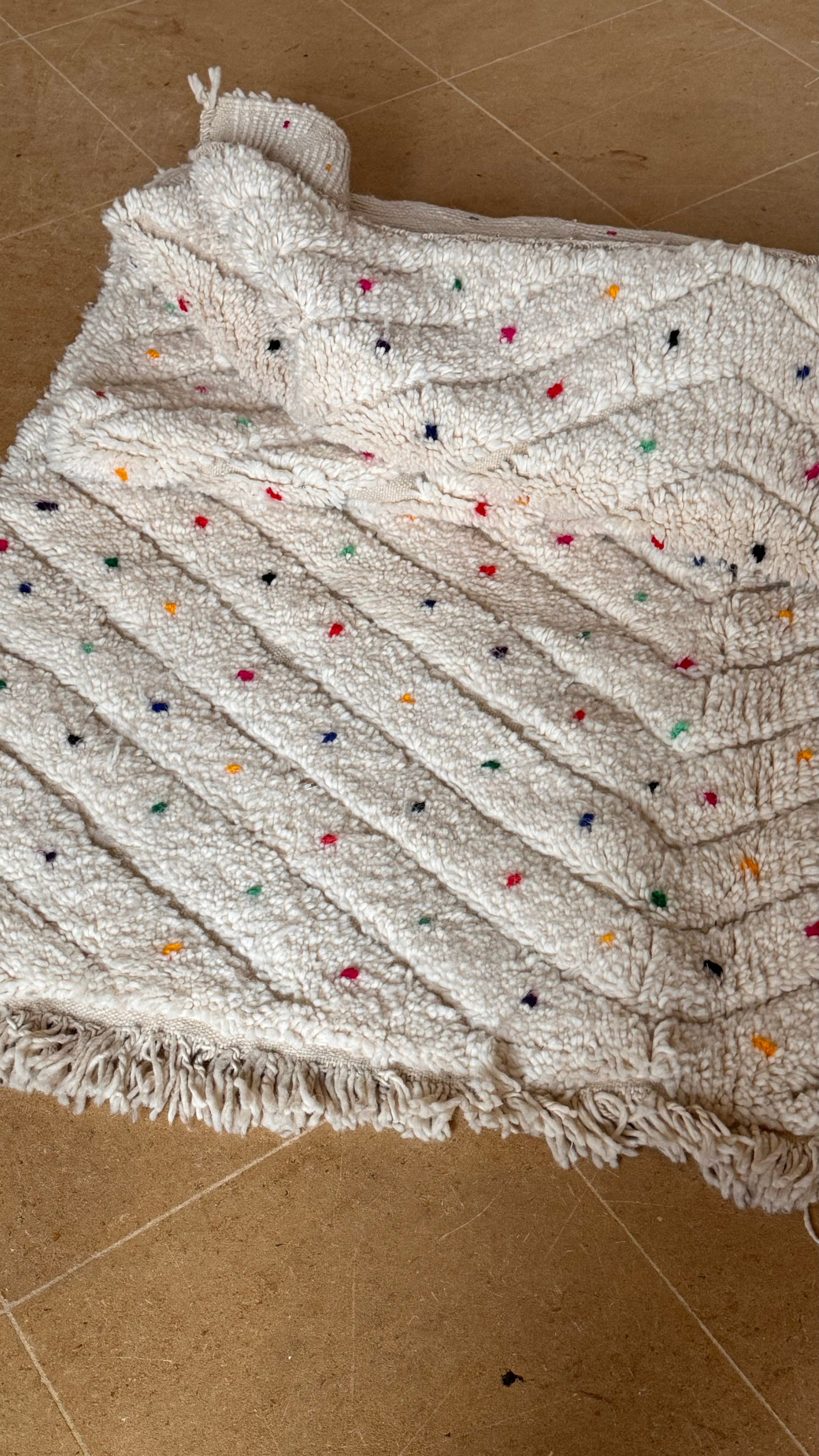 Tapis berbère Beni Ouarain 260 x 147 cm "Aya"