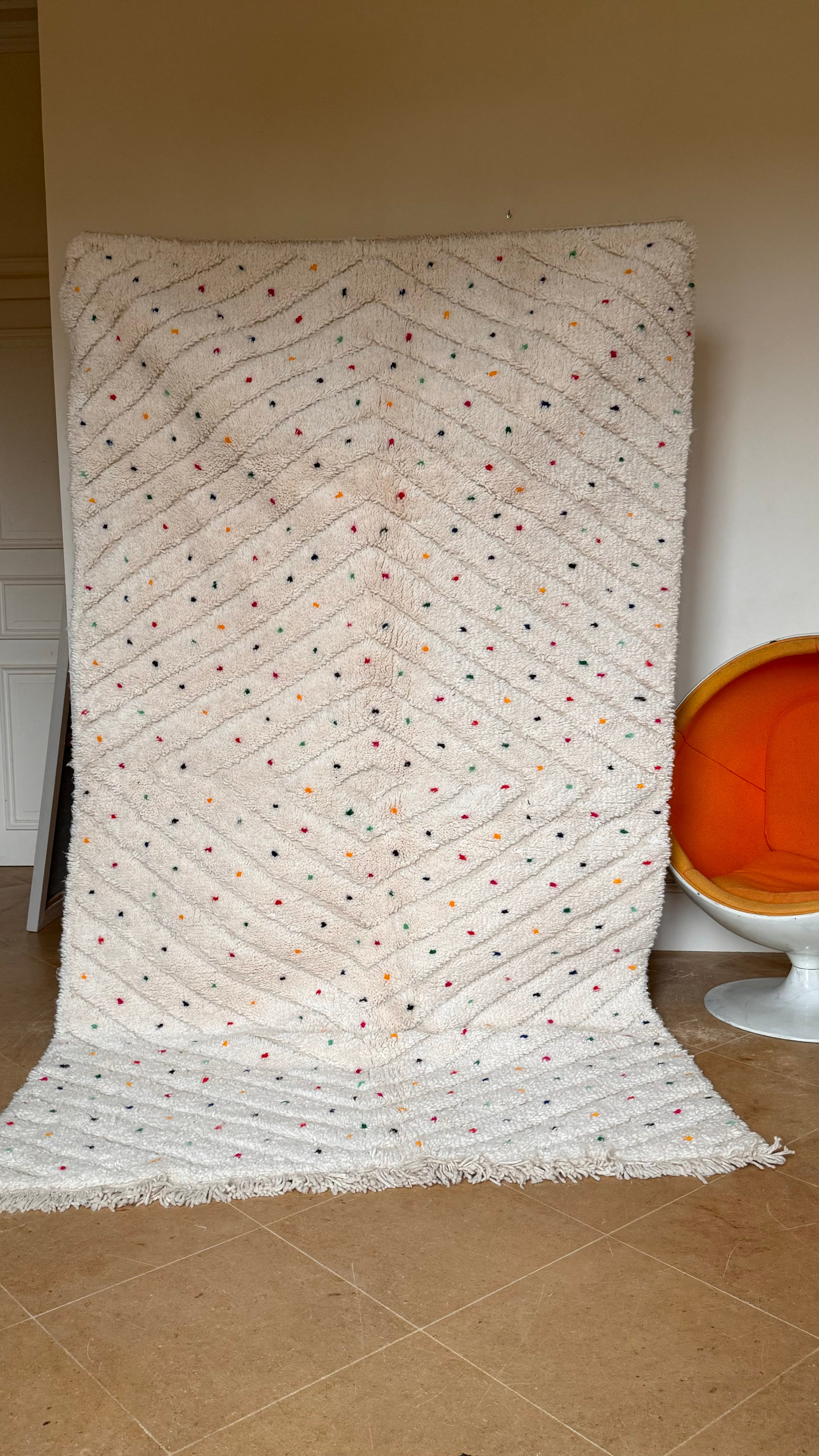 Tapis berbère Beni Ouarain 260 x 147 cm "Aya"