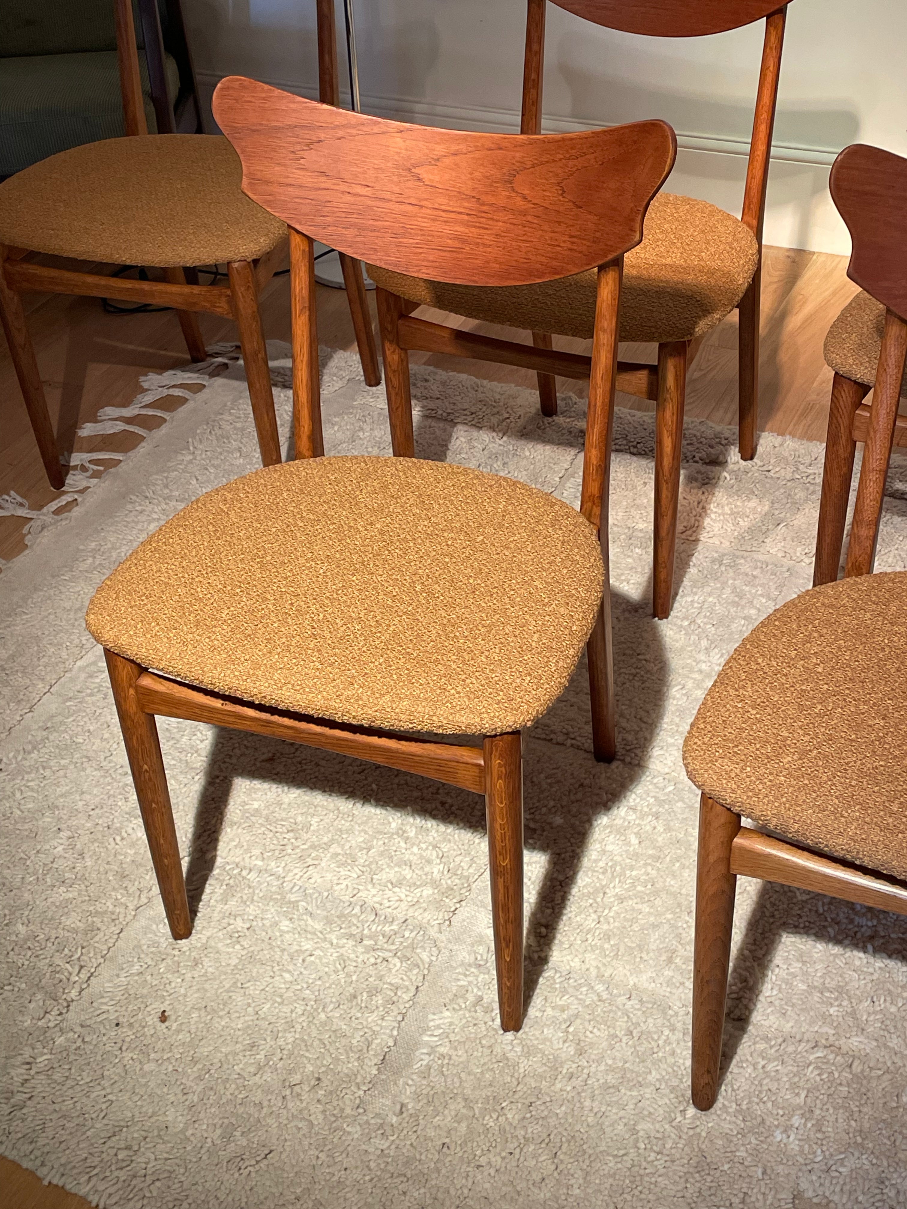 Chaise scandinave vintage « Rosa » (6 disponibles)