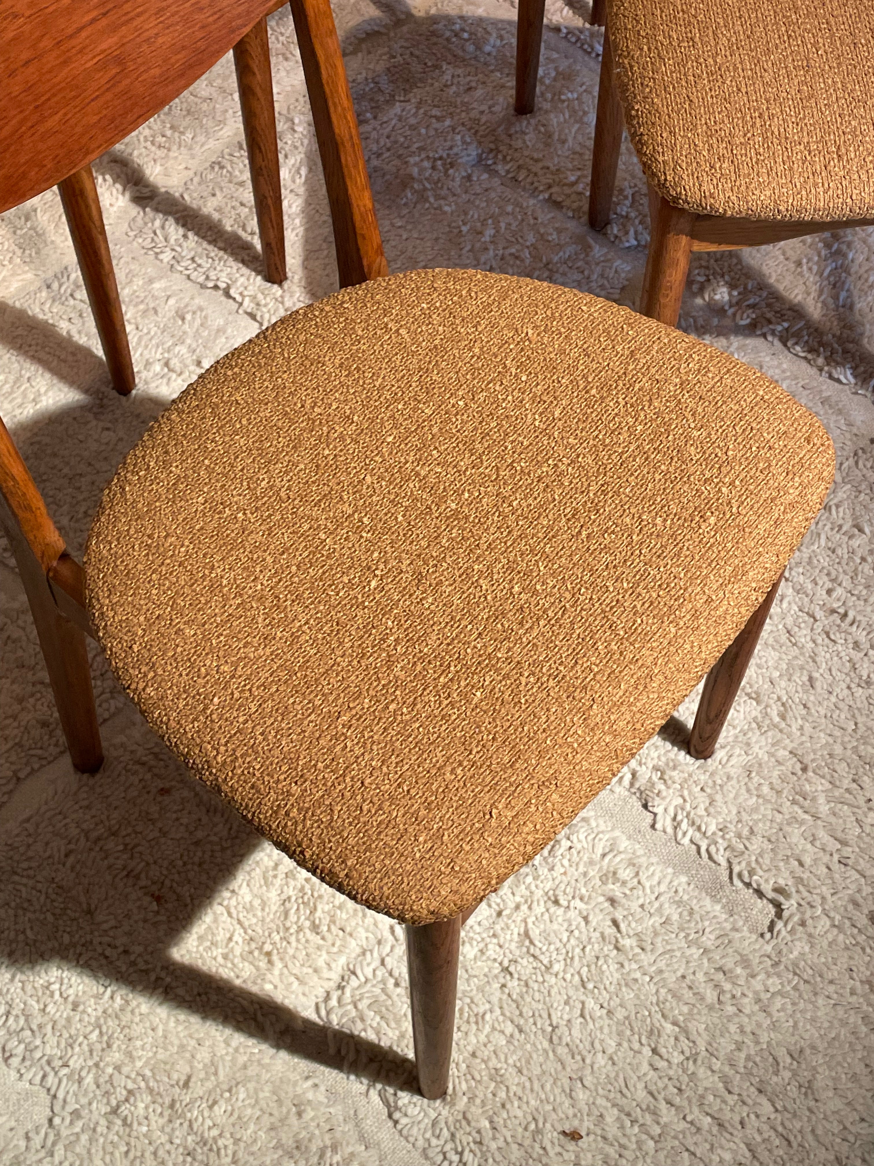 Chaise scandinave vintage « Rosa » (6 disponibles)