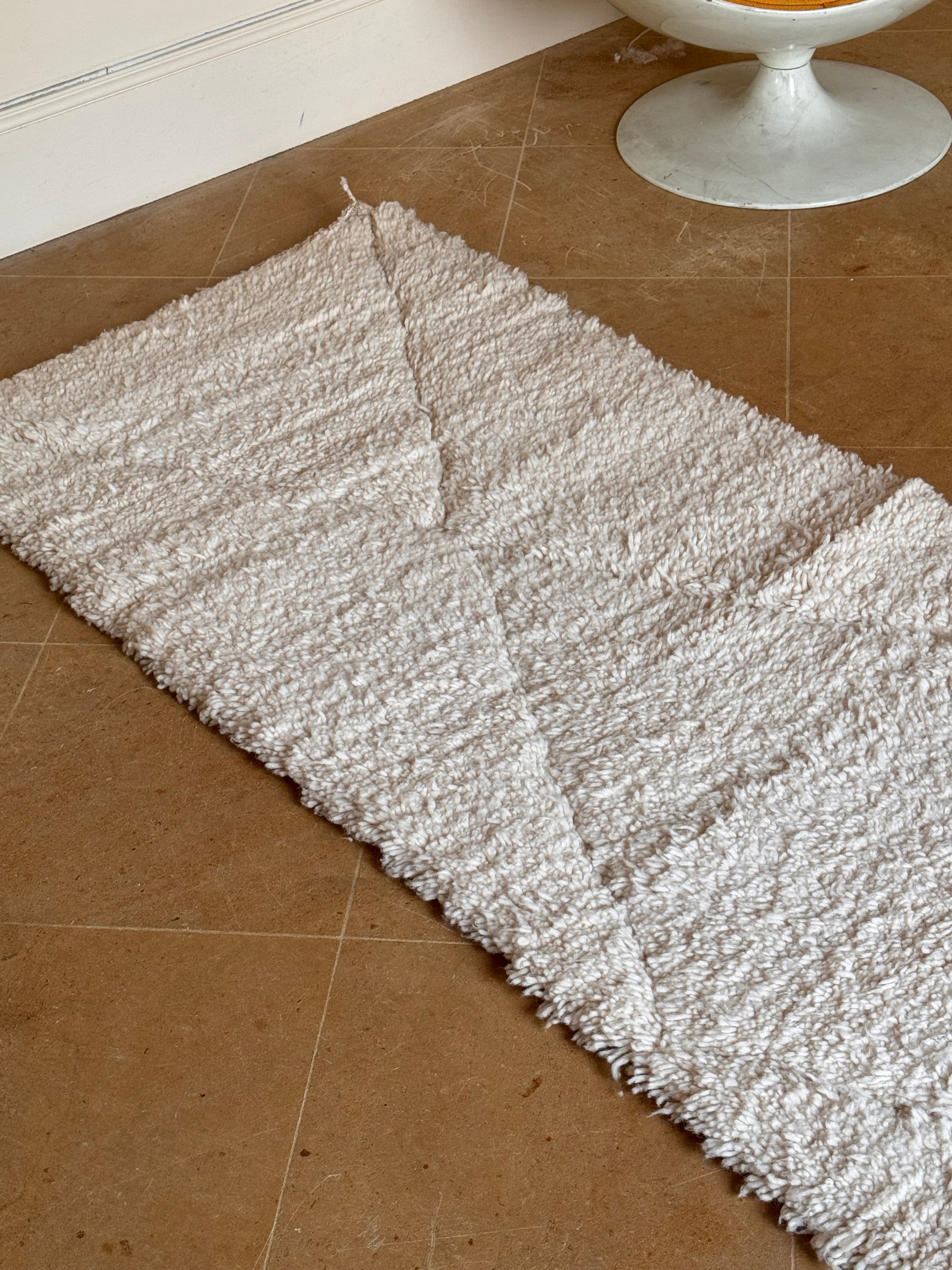 Tapis de couloir berbère Beni Ouarain 275 x 79 cm "Ali"