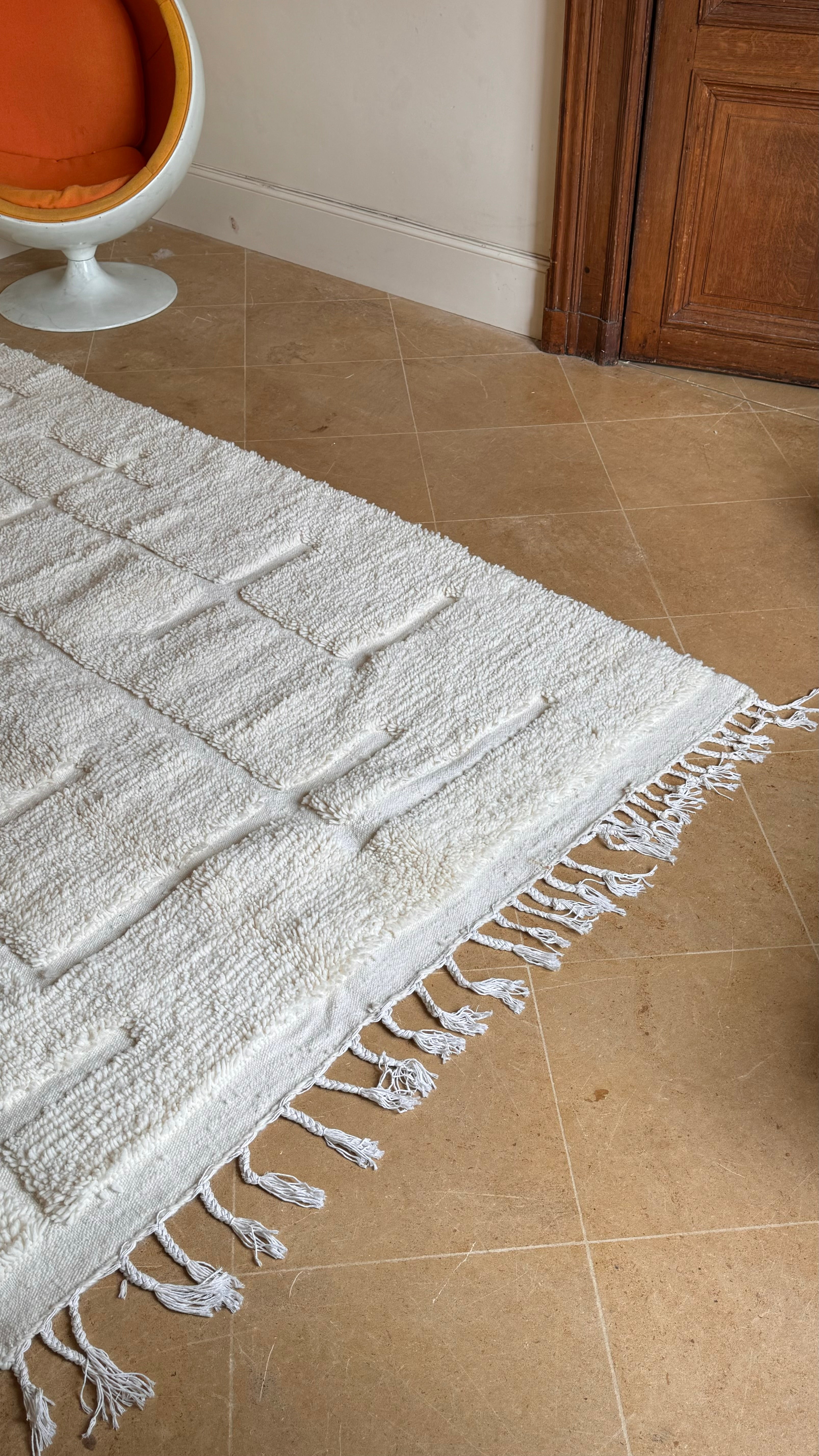 Tapis berbère Beni Ouarain 255 x 156 cm "Cila"