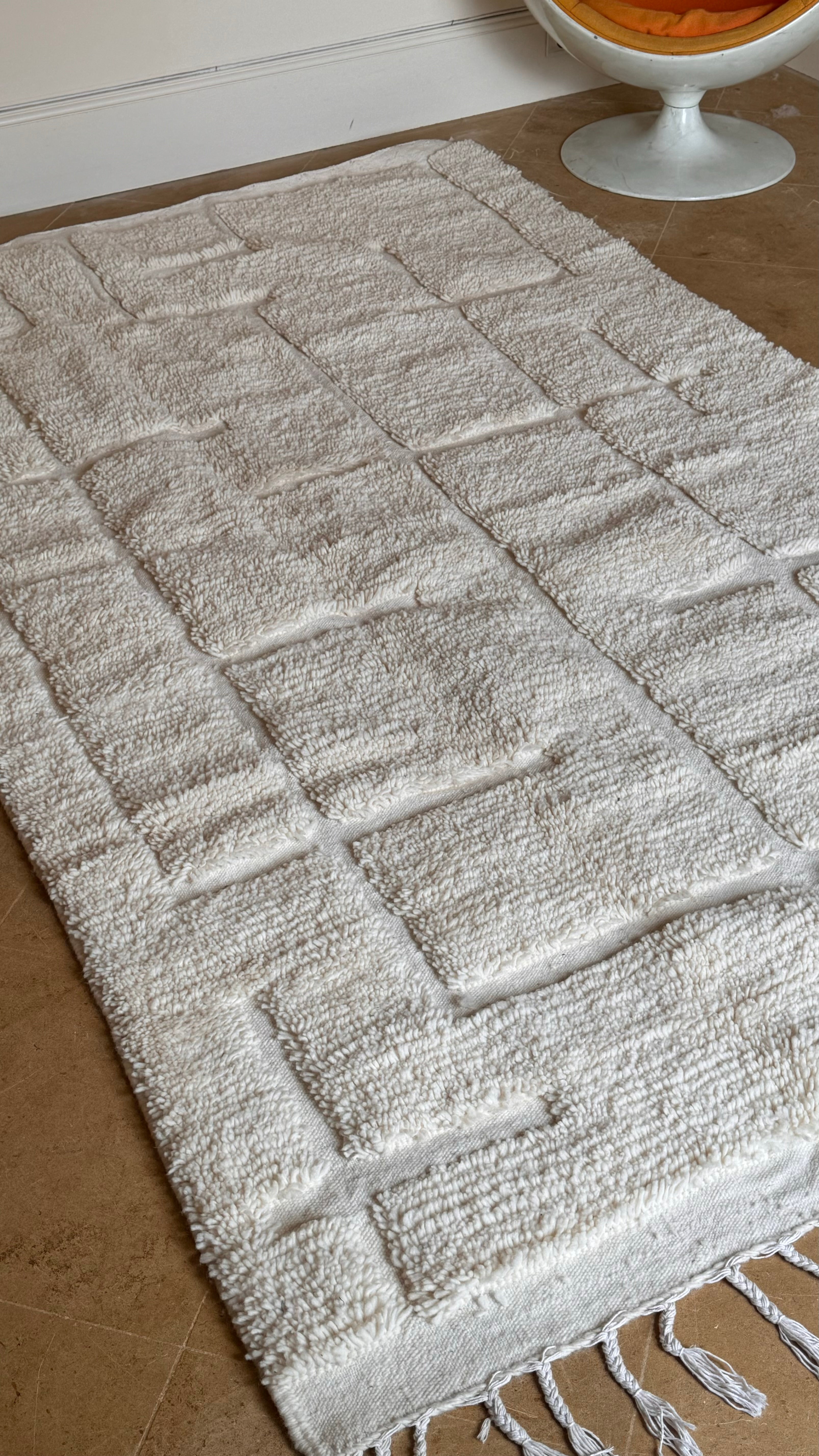 Tapis berbère Beni Ouarain 255 x 156 cm "Cila"