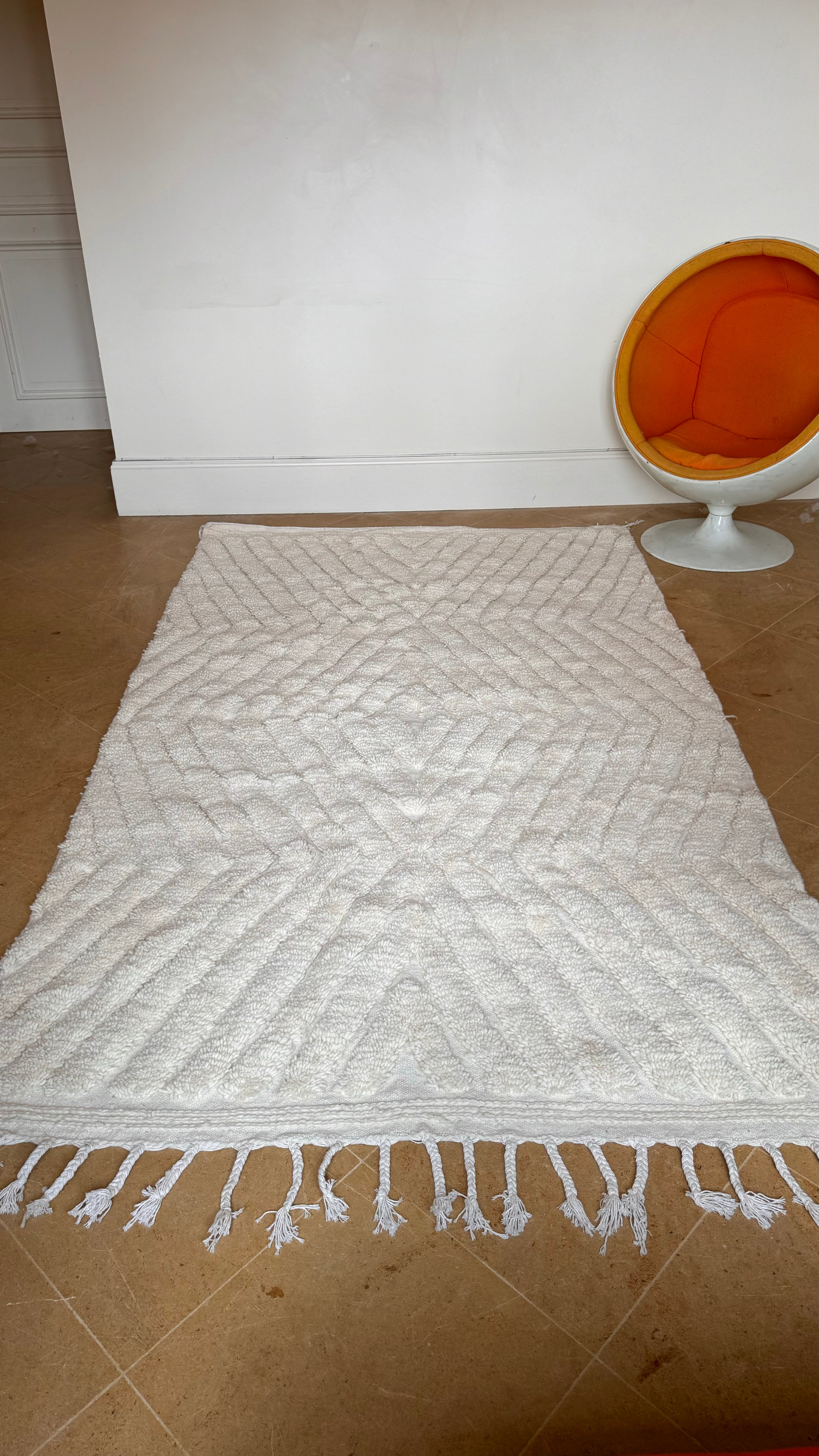 Tapis berbère Beni Ouarain 257 x 150 cm "Marouane"