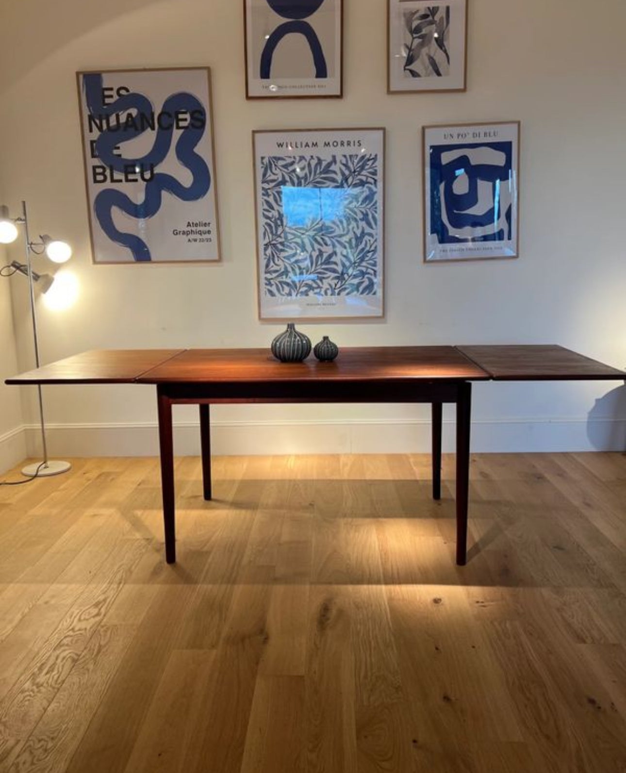 Table scandinave vintage en teck « Myrtle »