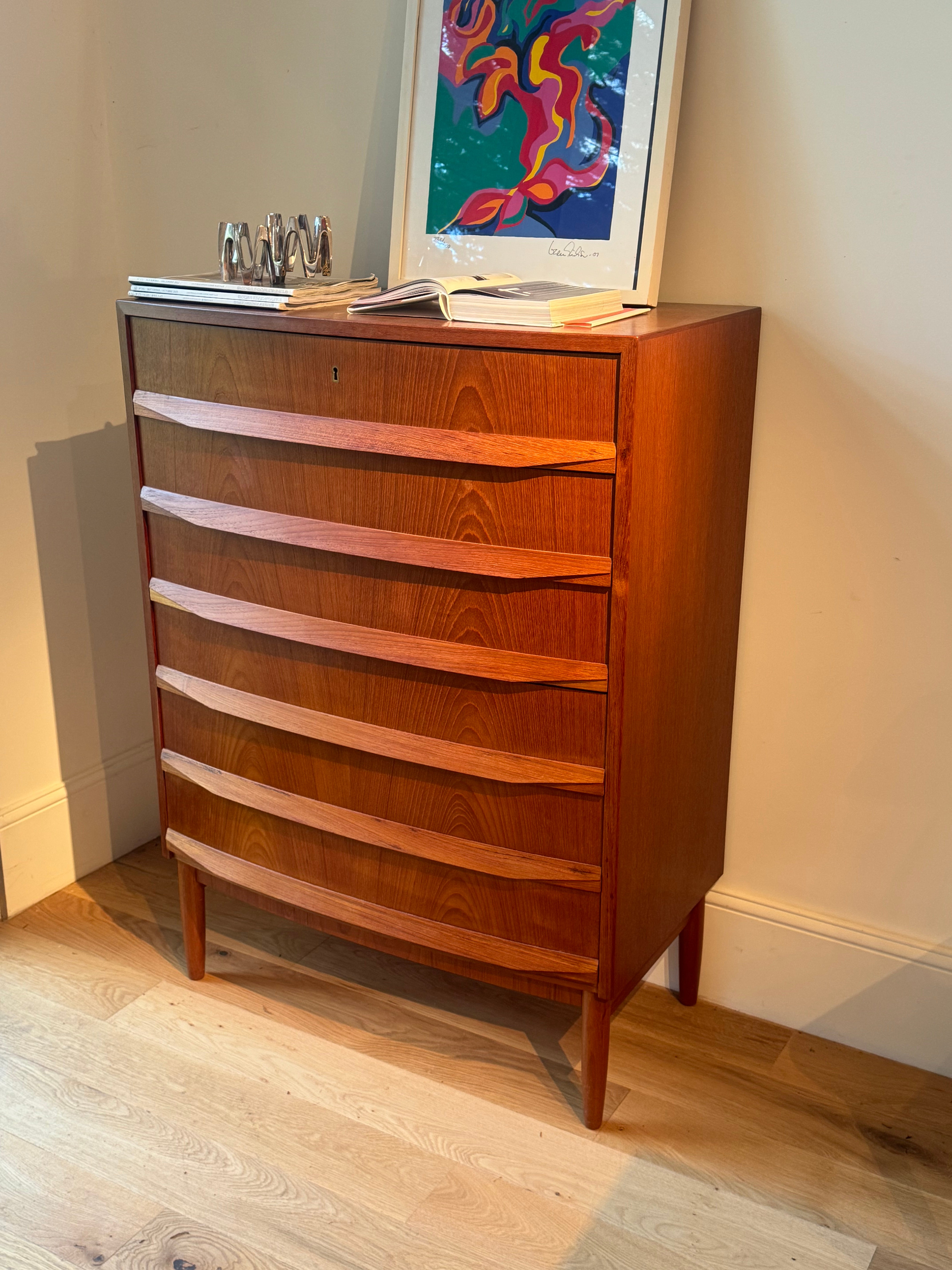 Commode scandinave vintage « Lilta »