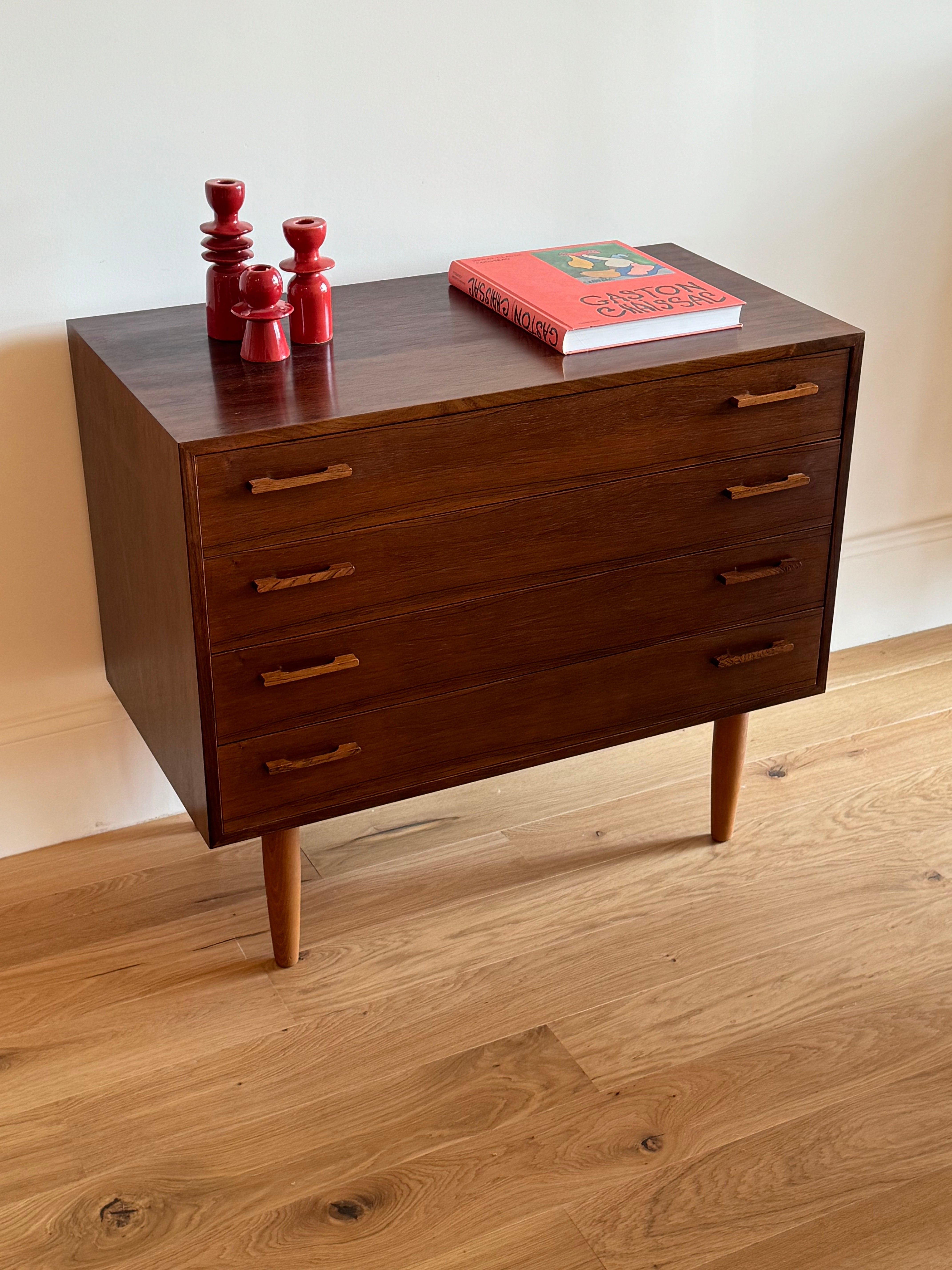 Commode scandinave vintage en palissandre « Grete »