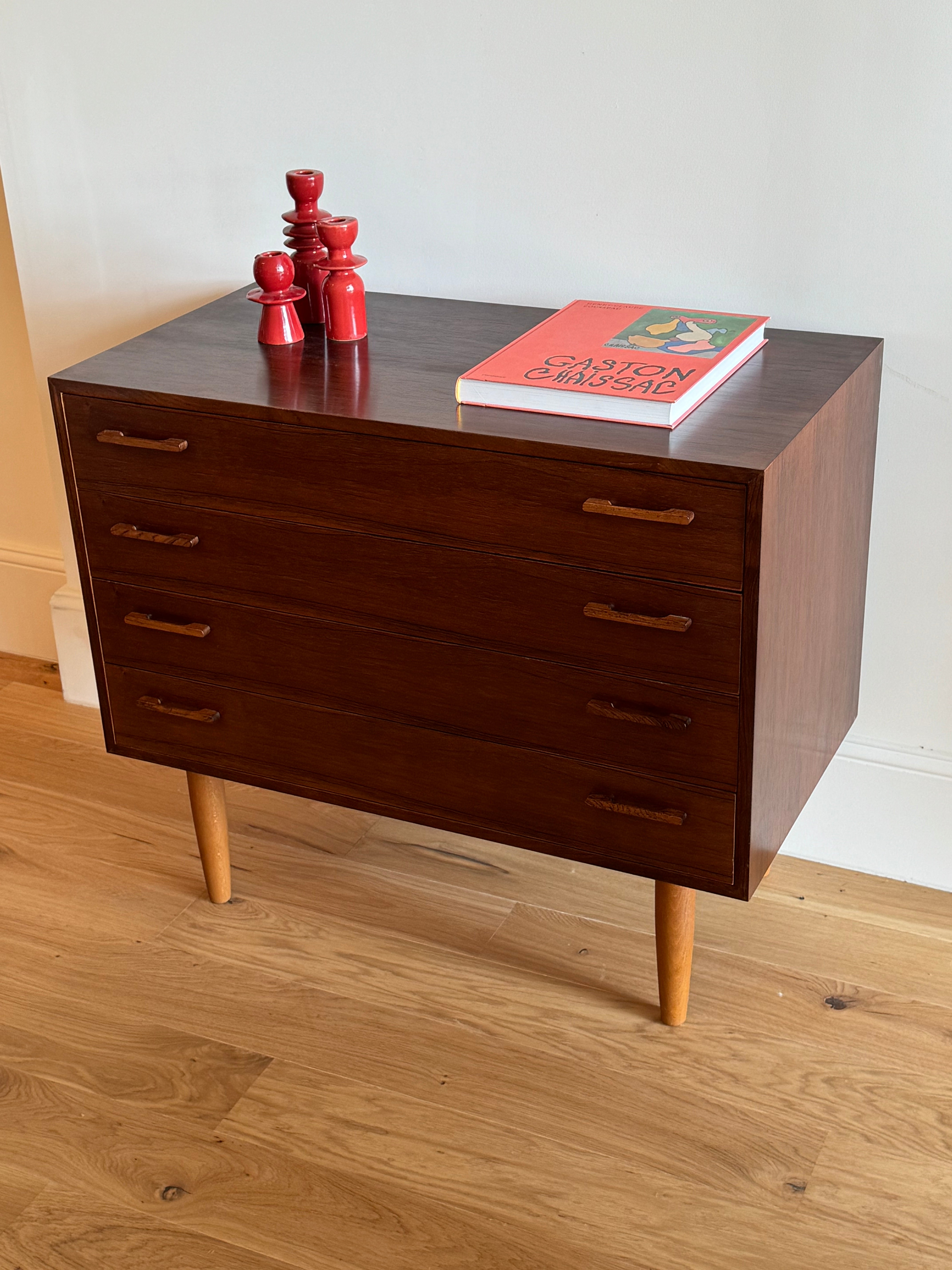 Commode scandinave vintage en palissandre « Grete »