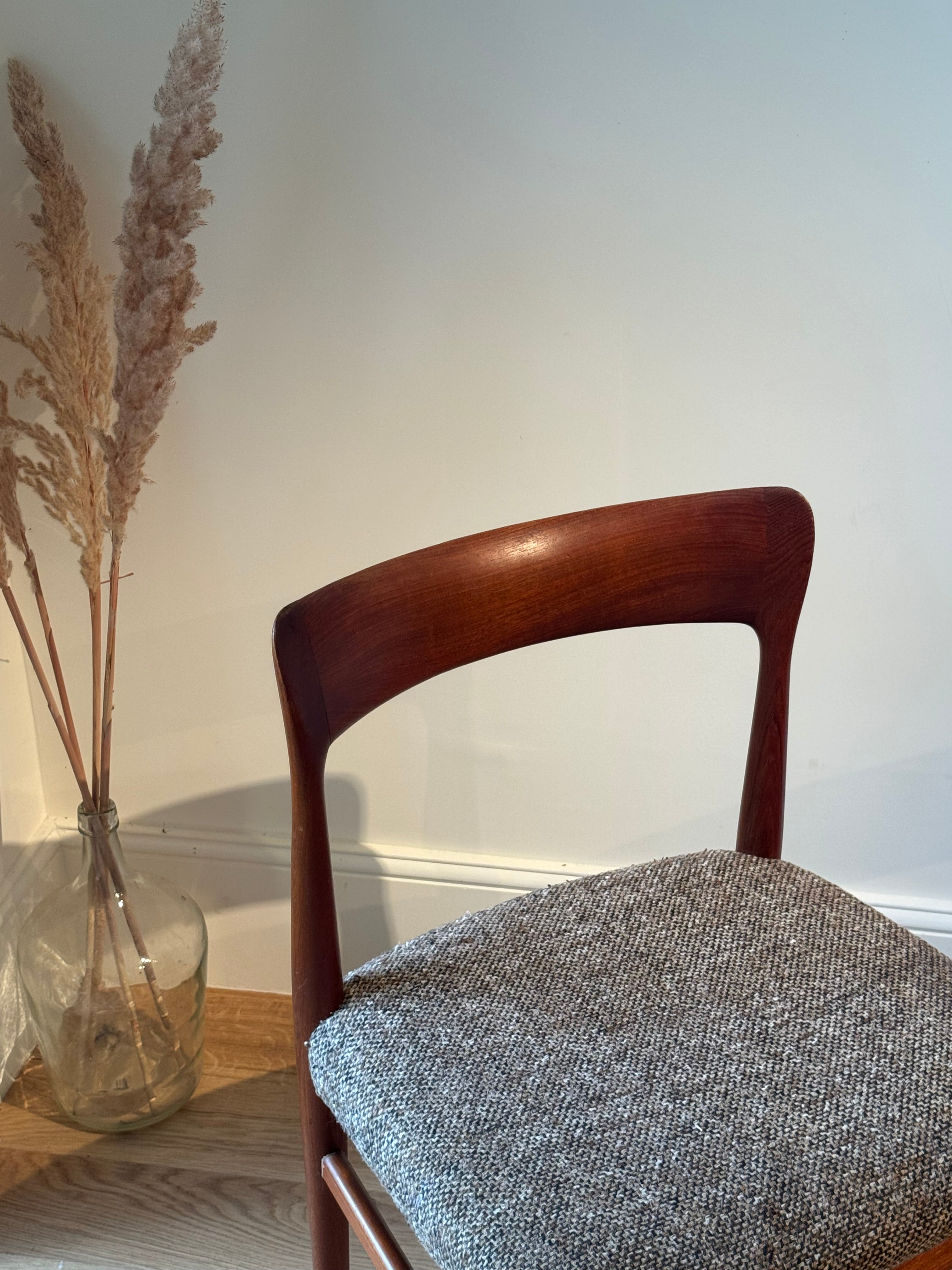 Paire de chaises vintage scandinave "Kaia"