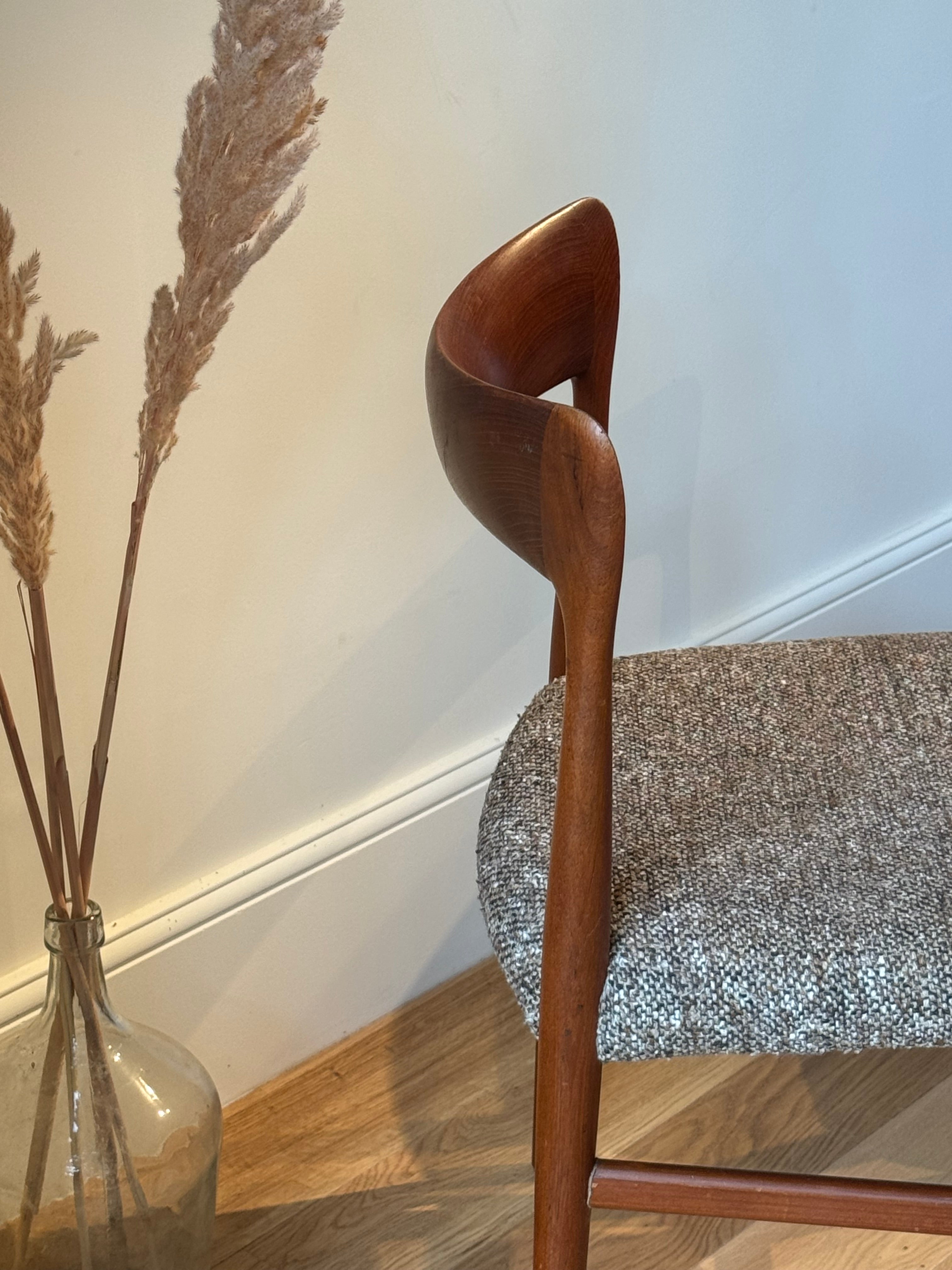 Paire de chaises vintage scandinave "Kaia"
