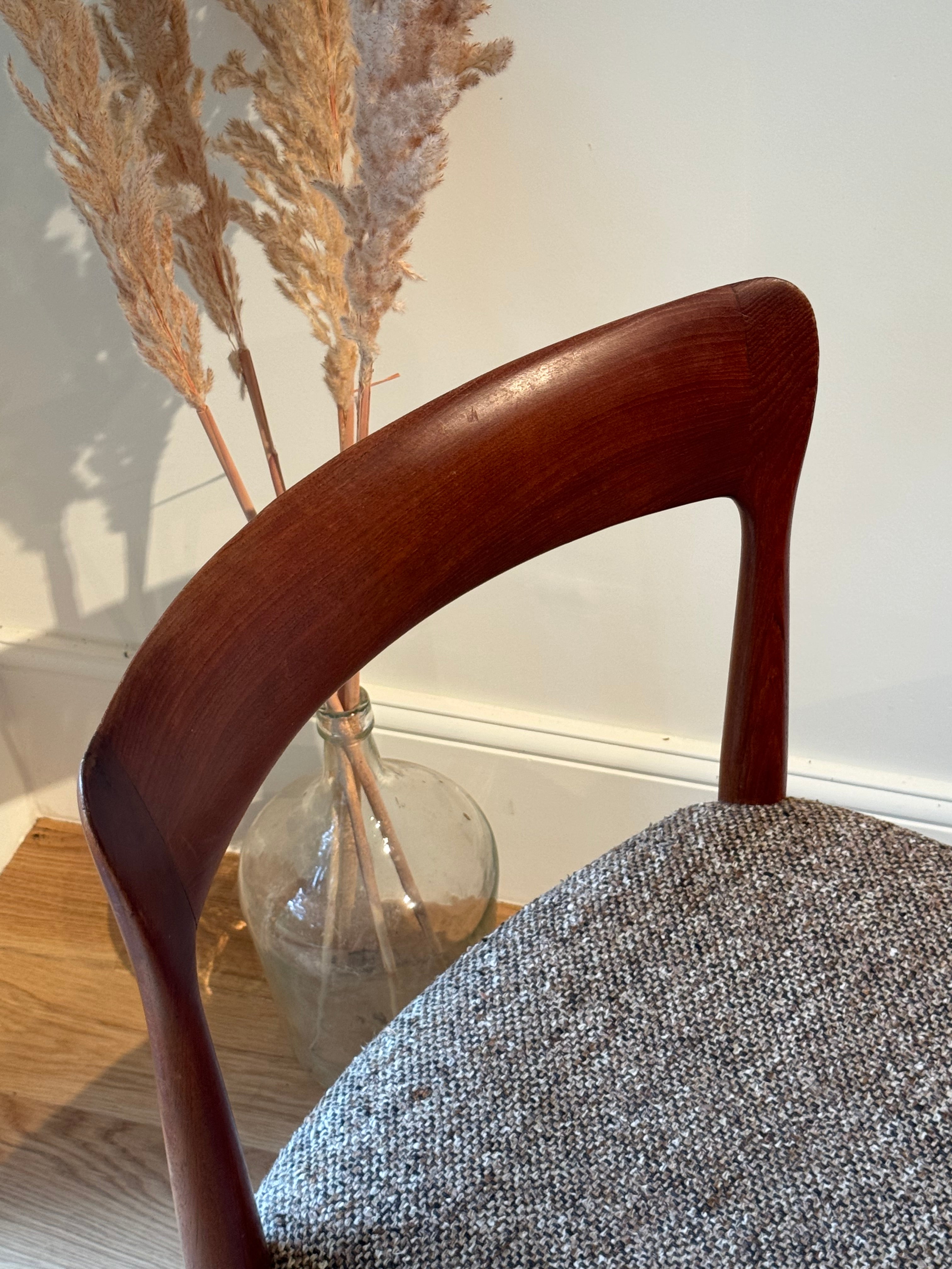 Paire de chaises vintage scandinave "Kaia"