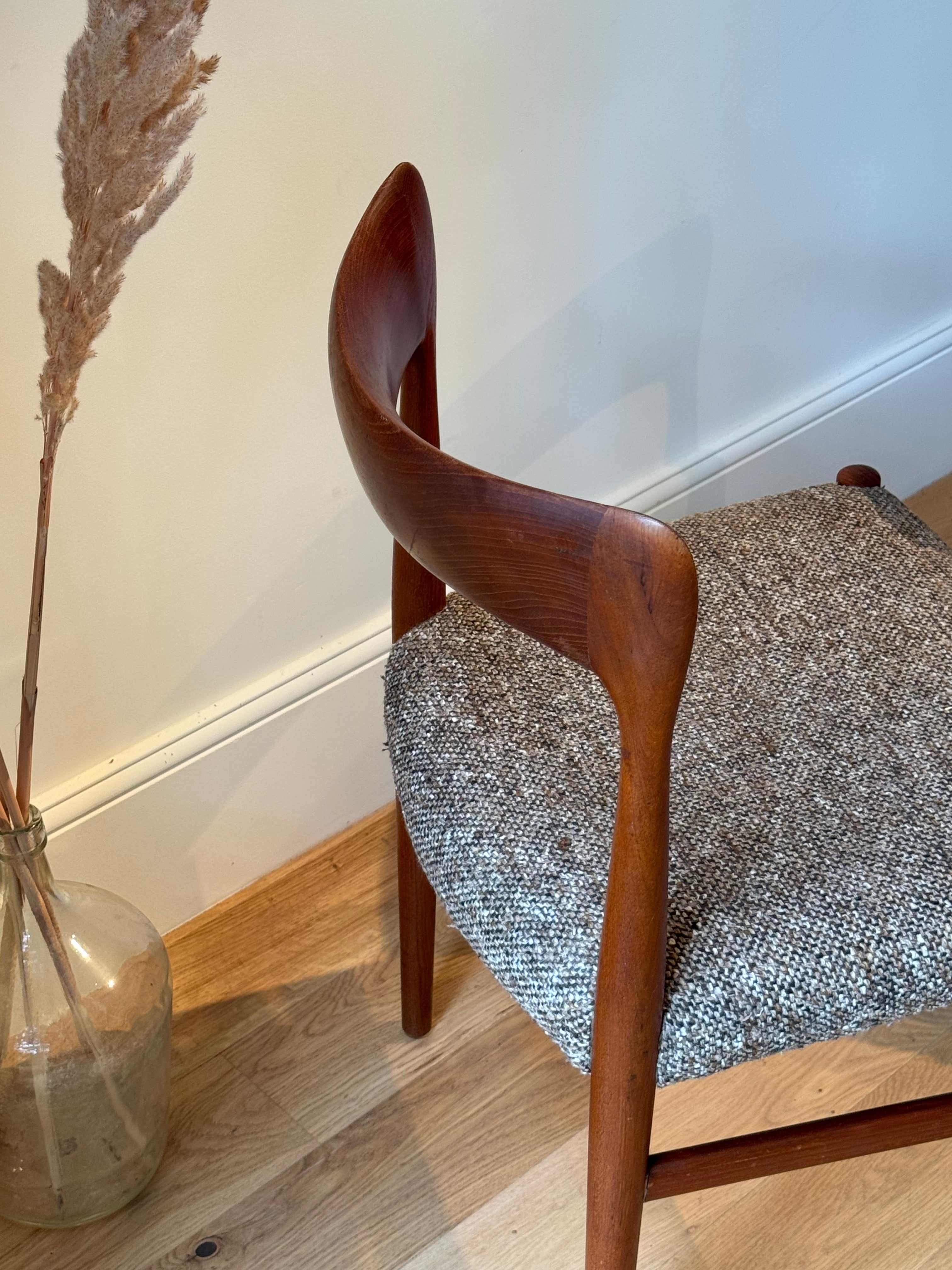 Paire de chaises vintage scandinave "Kaia"