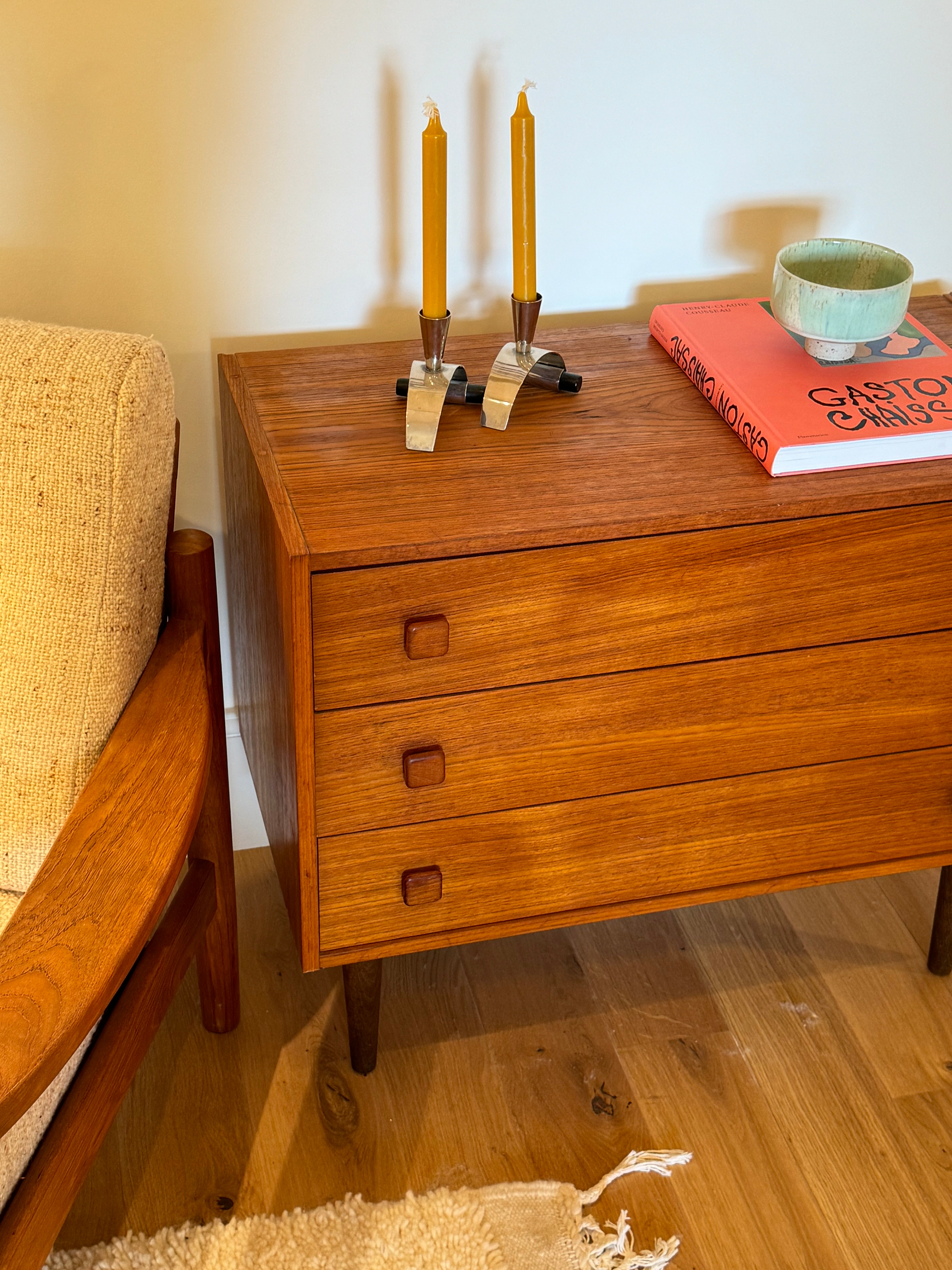 Commode vintage scandinave en teck "Albra" (2 disponibles)