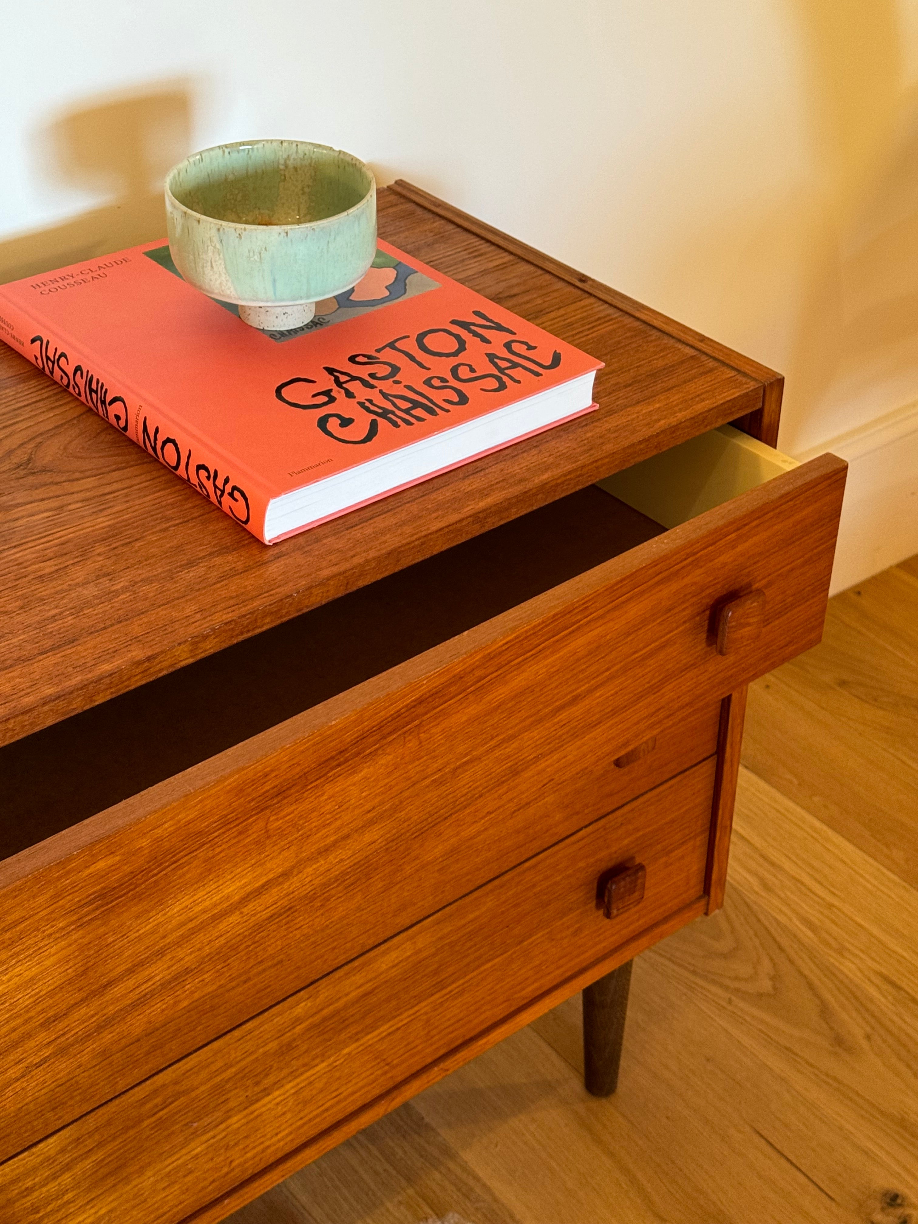 Commode vintage scandinave en teck "Albra" (2 disponibles)