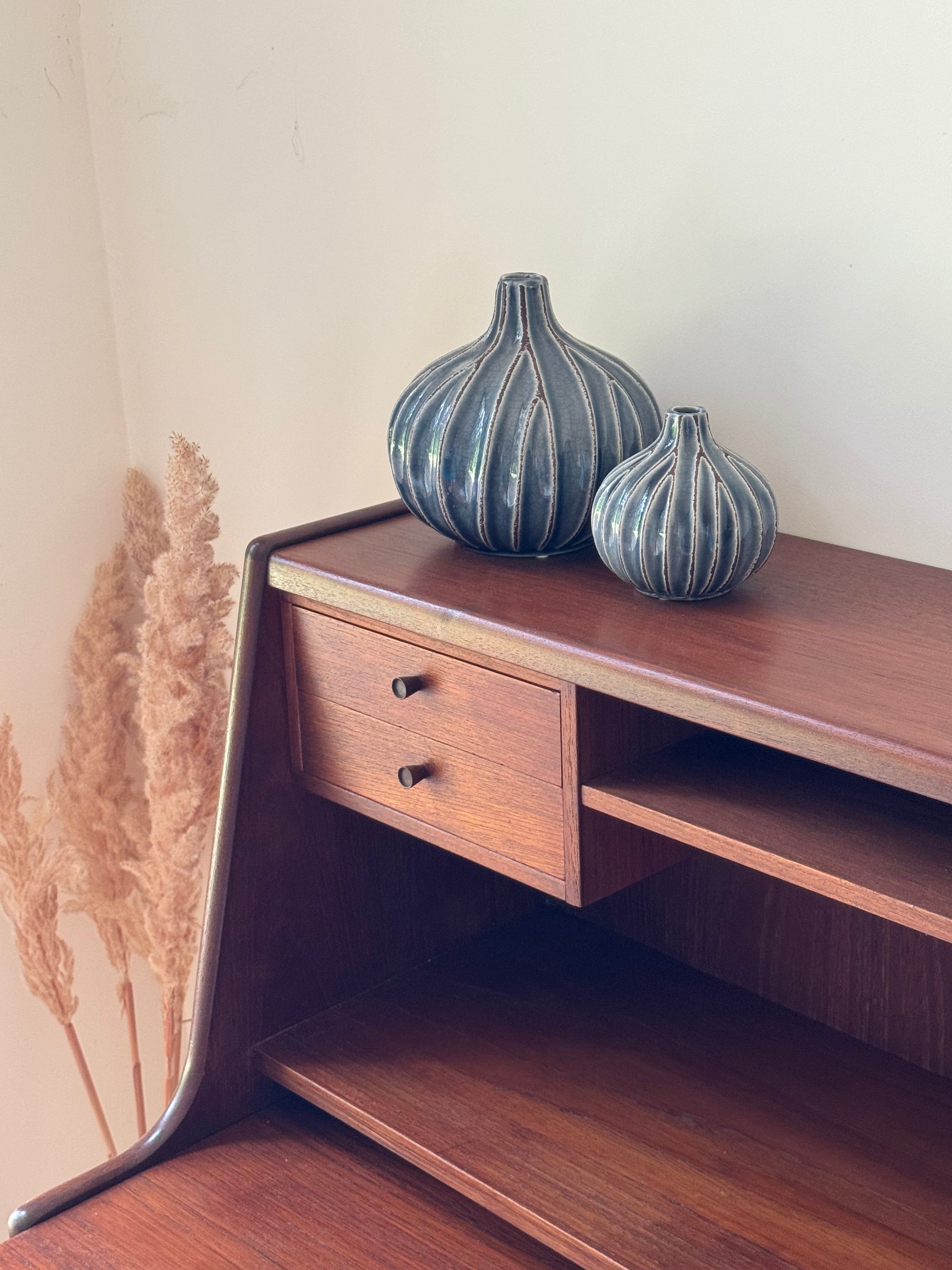 Secrétaire scandinave en teck – « Alrik » – Années 60